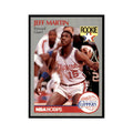 1990 NBA Hoops Jeff Martin Basketball Cards #148