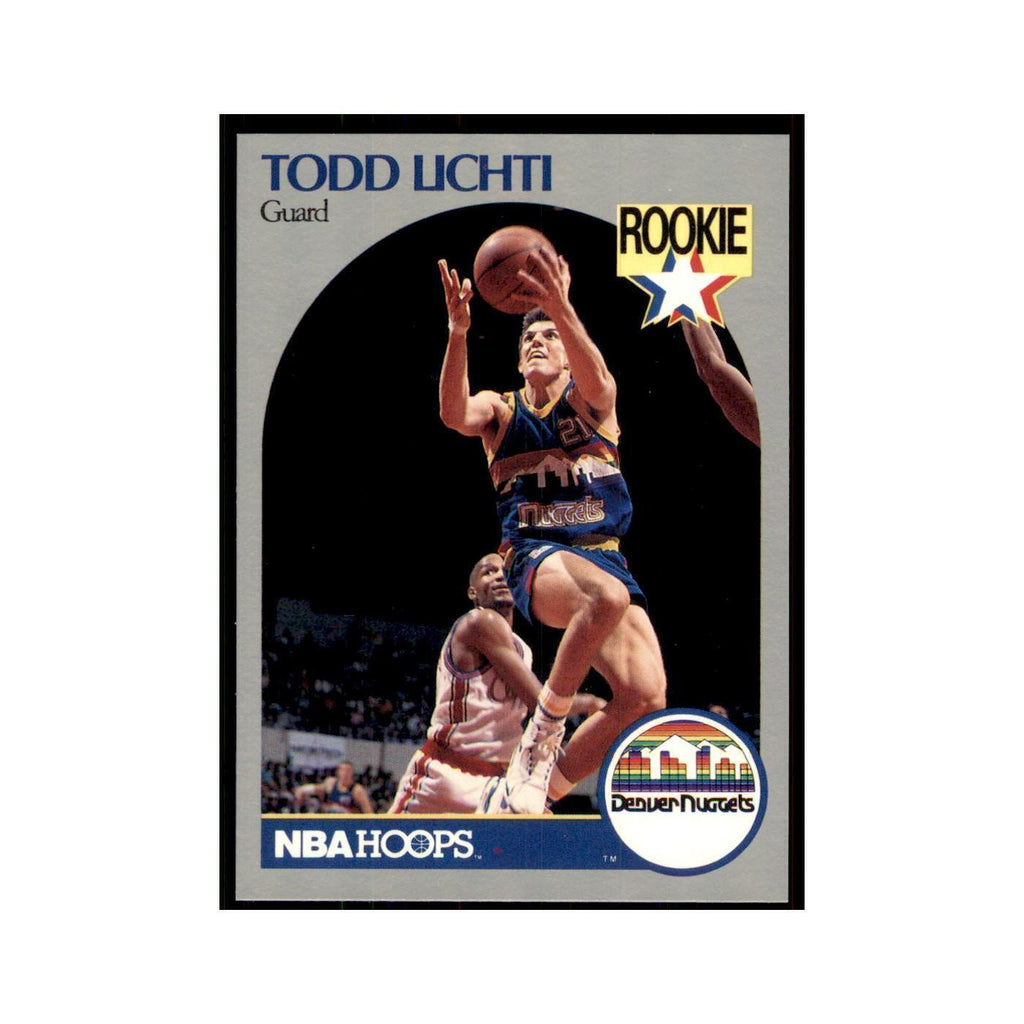 1990 NBA Hoops Todd Lichti Basketball Cards #98