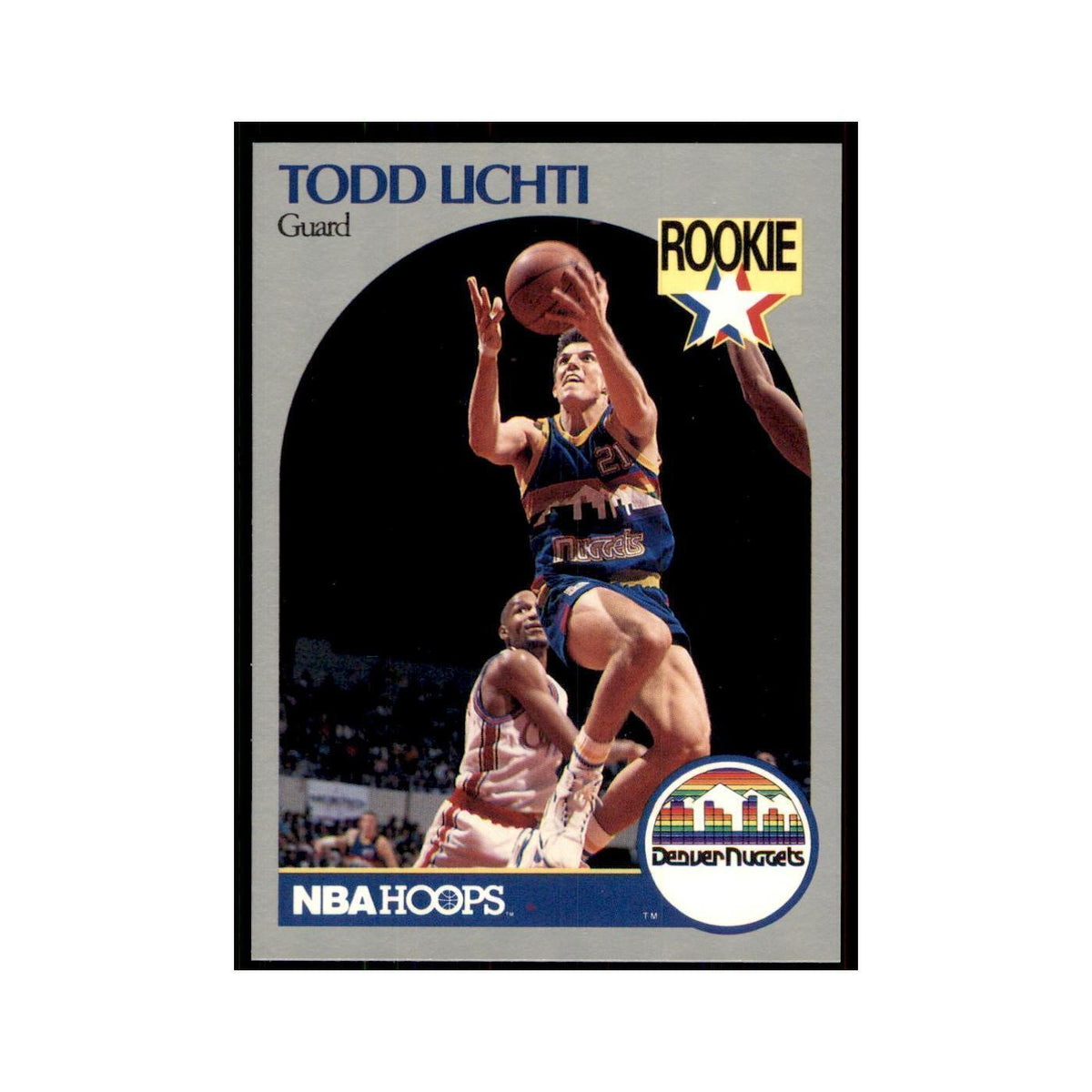 1990 NBA Hoops Todd Lichti Basketball Cards #98