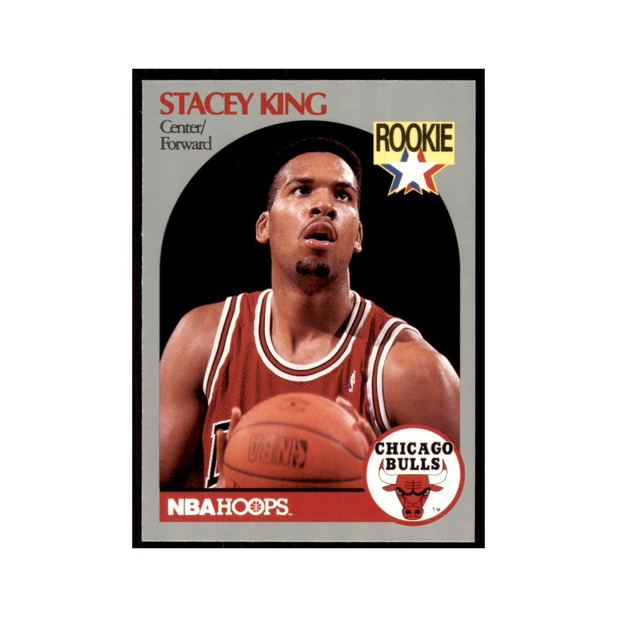 1990 NBA Hoops Stacey King Basketball Cards #66