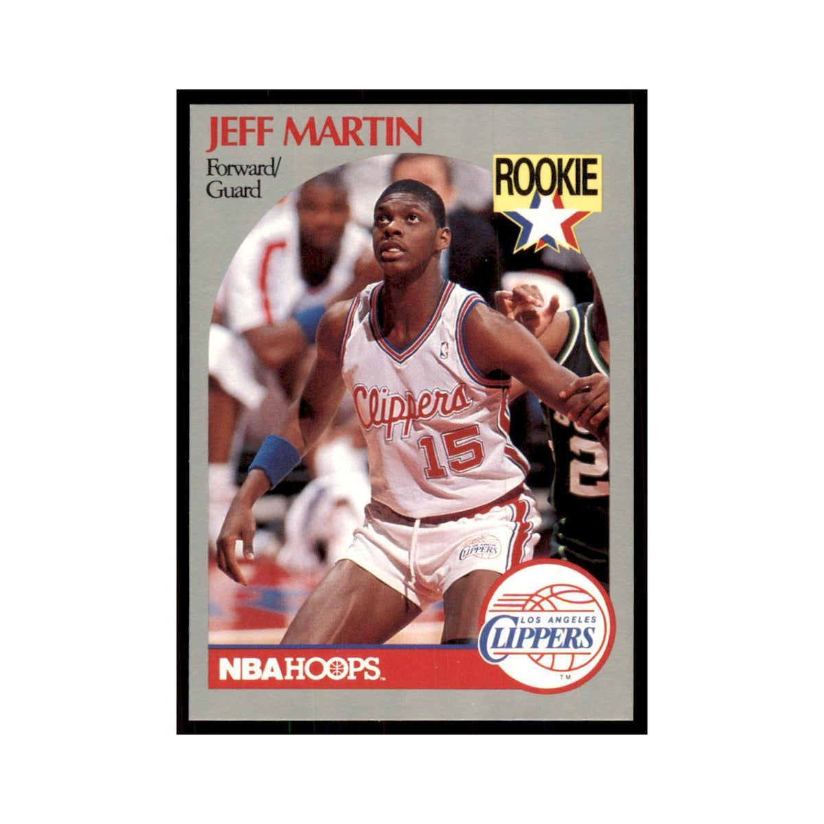 1990 NBA Hoops Jeff Martin Basketball Cards #148