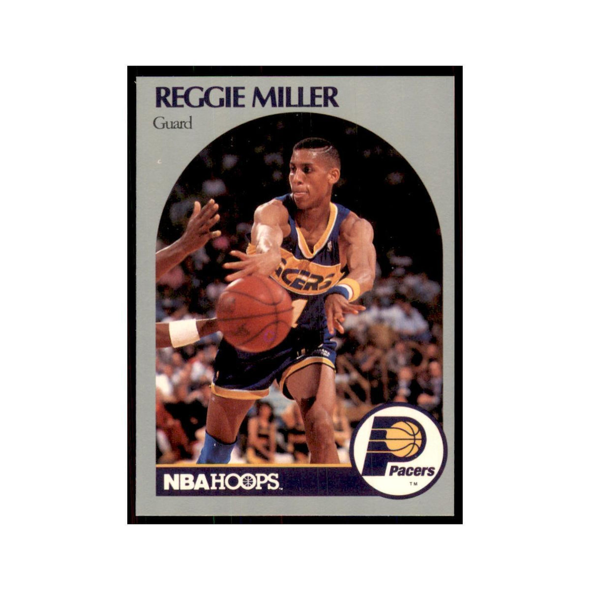 1990 NBA Hoops Reggie Miller Basketball Cards #135