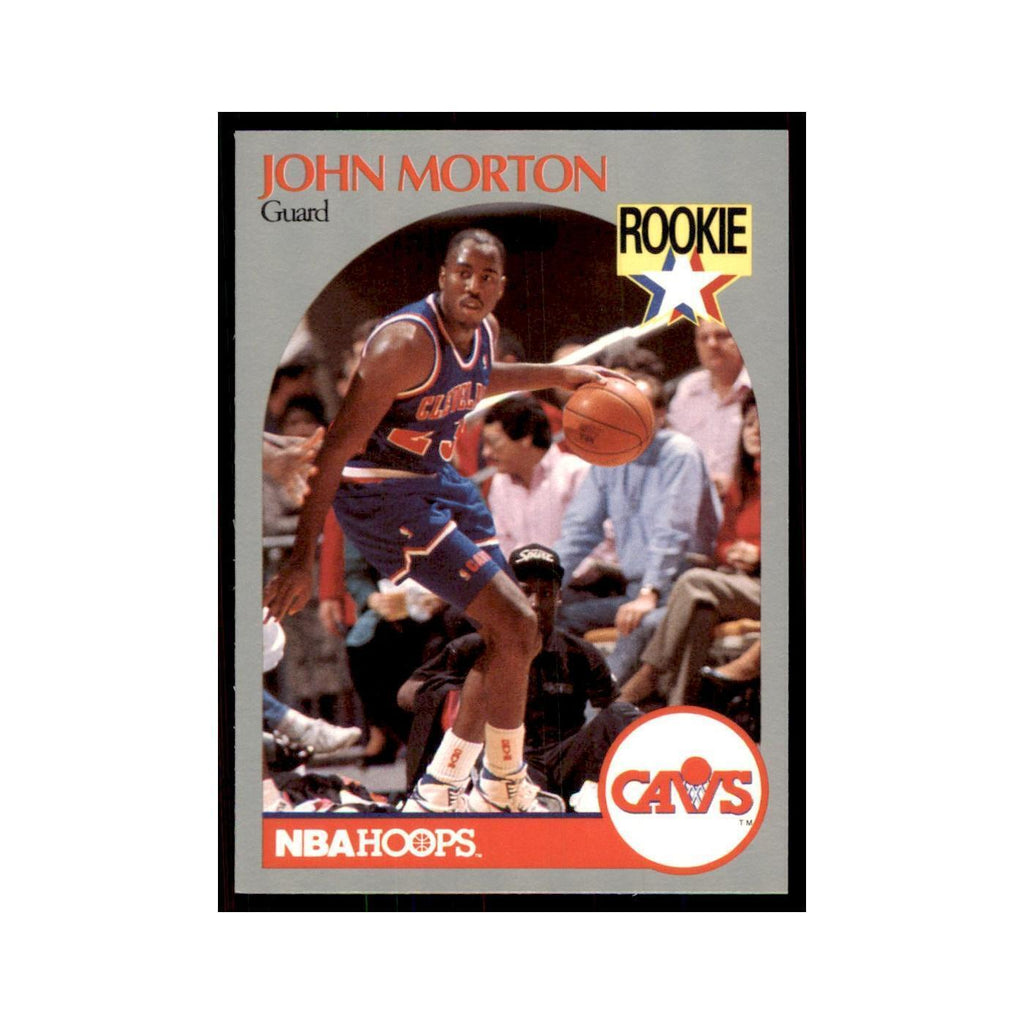 1990 NBA Hoops John Morton Basketball Cards #77