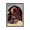 1990 NBA Hoops Manute Bol Basketball Cards #112