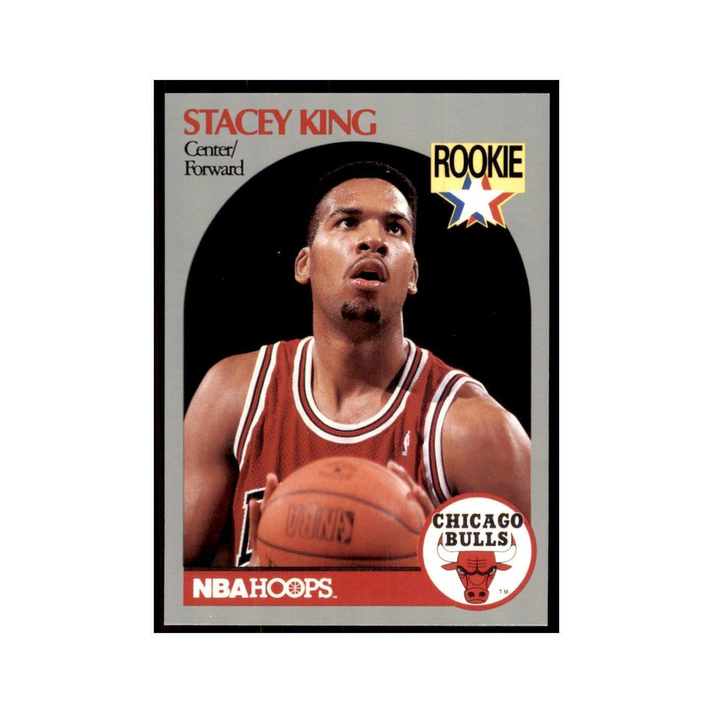 1990 NBA Hoops Stacey King Basketball Cards #66