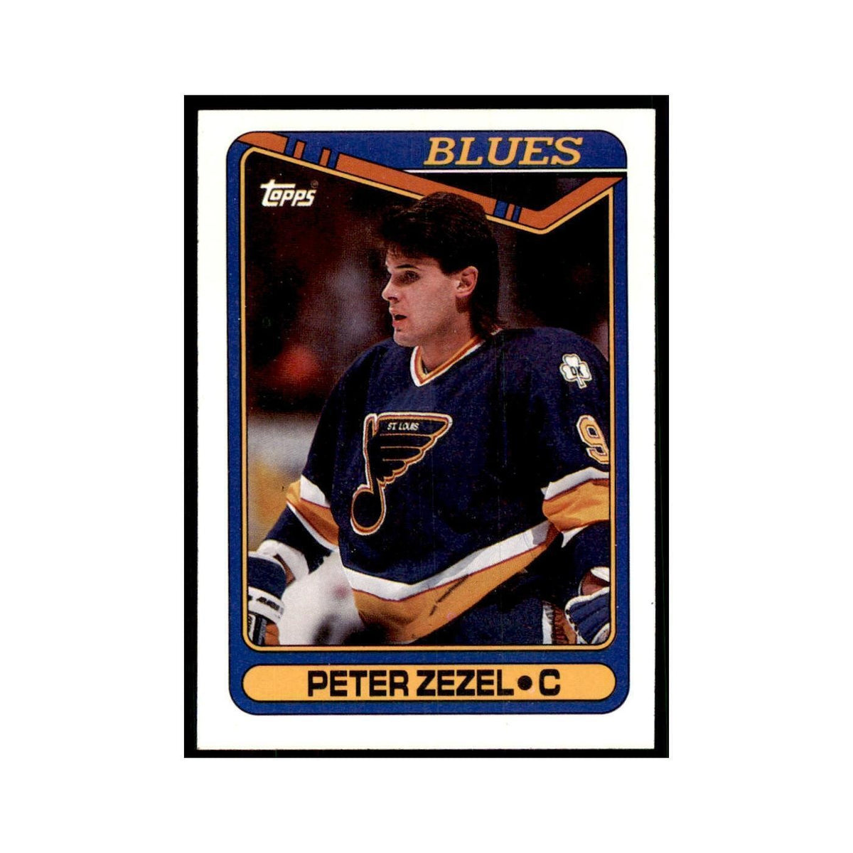 1990 Topps Peter Zezel Hockey Cards #15