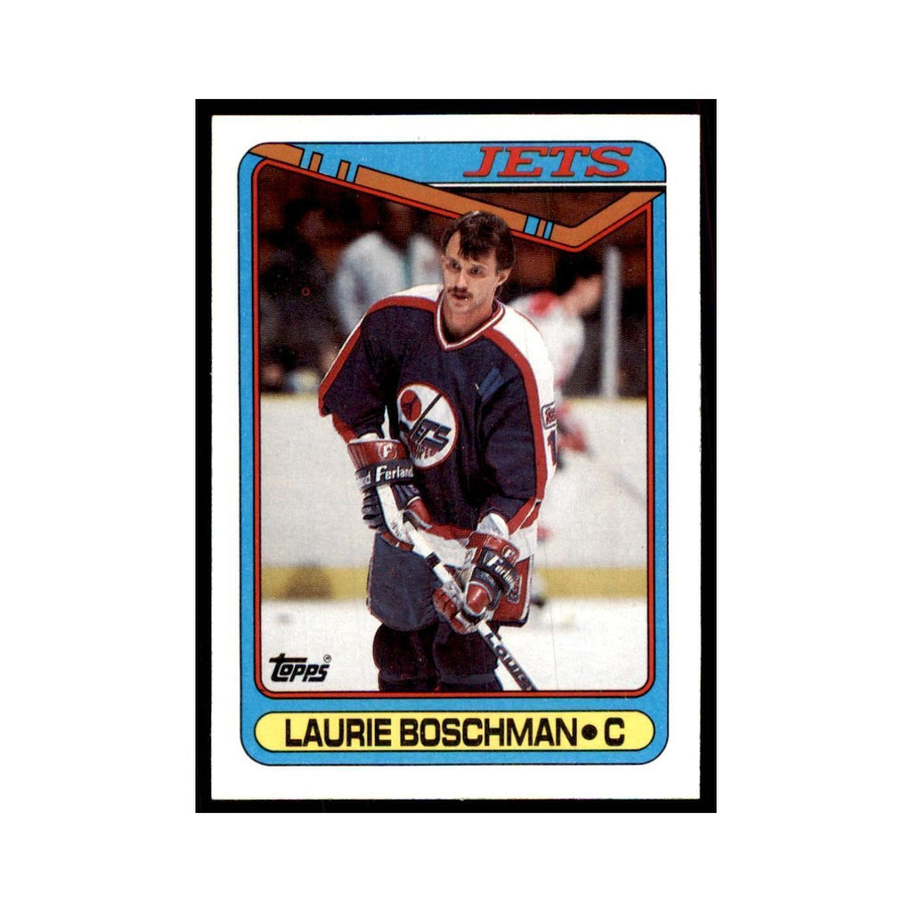 1990 Topps Laurie Boschman Hockey Cards #39