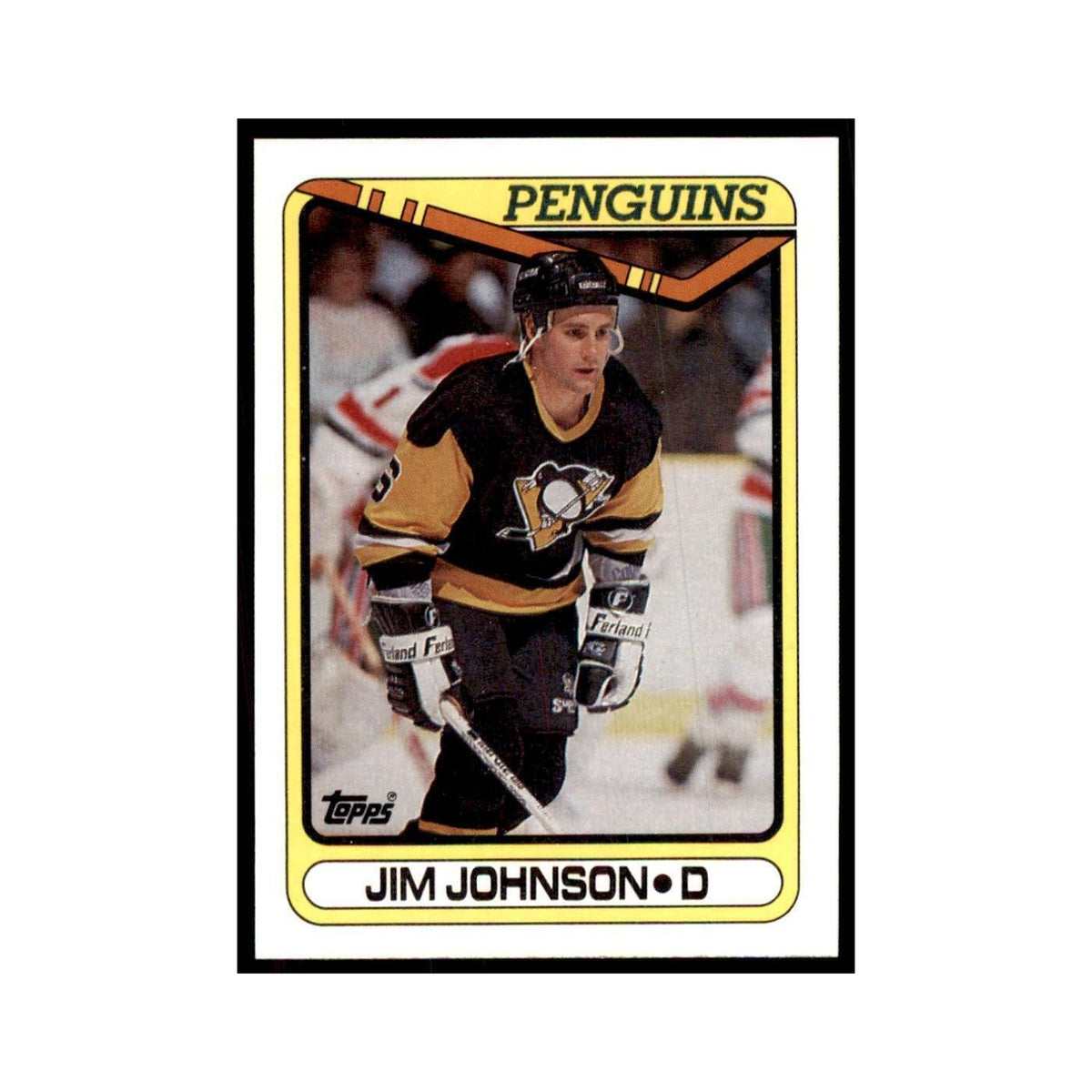 1990 Topps Jim Johnson Hockey Cards #98