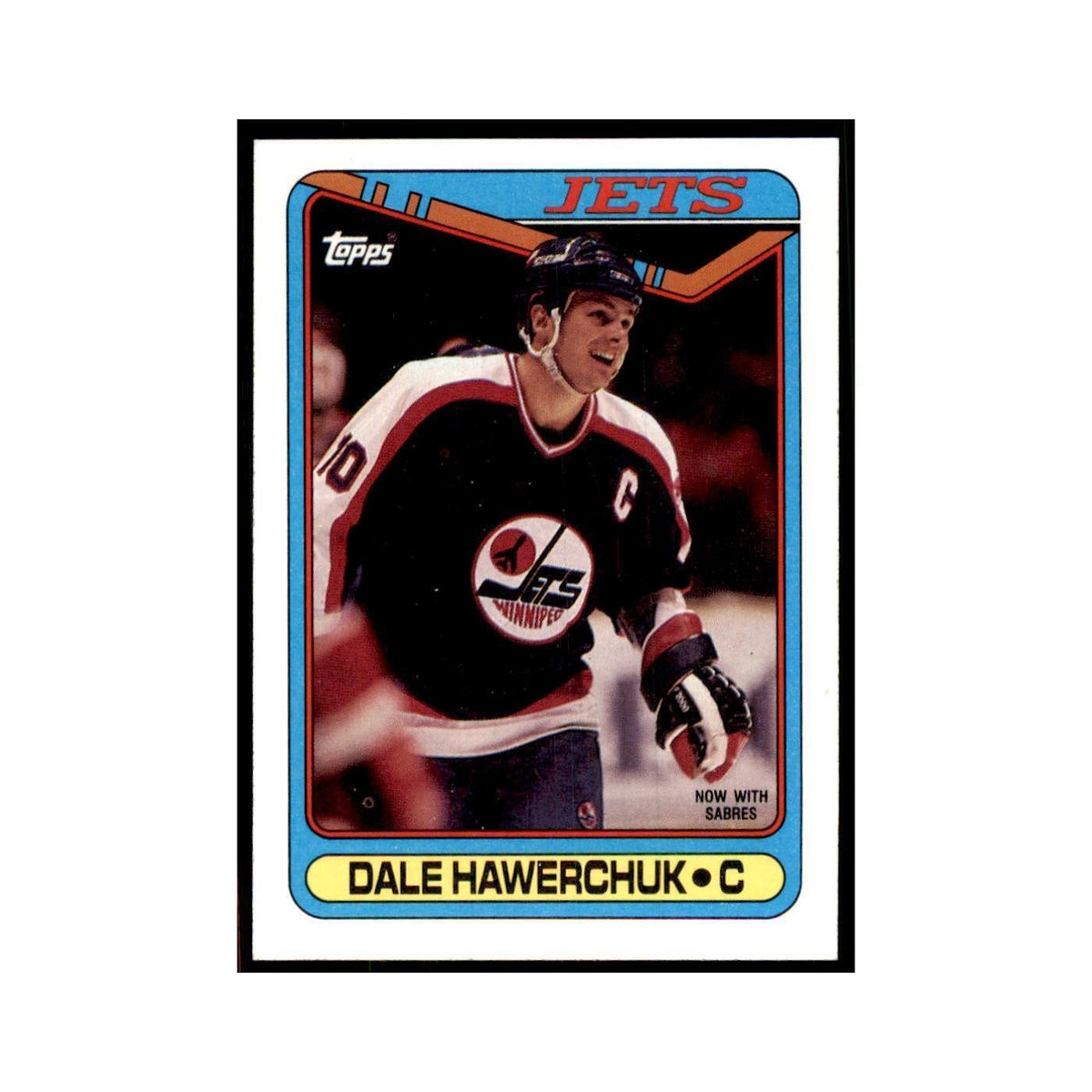 1990 Topps Dale Hawerchuk Hockey Cards #141