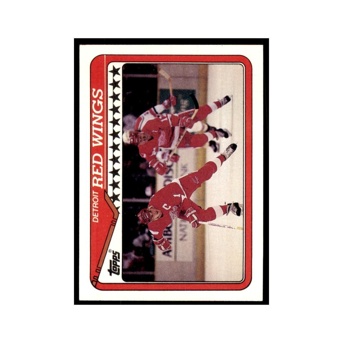 1990 Topps Detroit Red Wings Hockey Cards #133