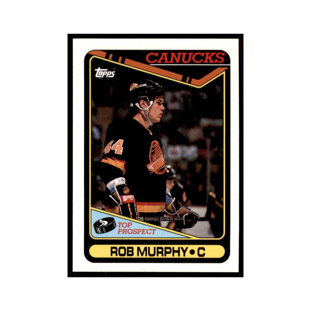 1990 Topps Rob Murphy Hockey Cards #37