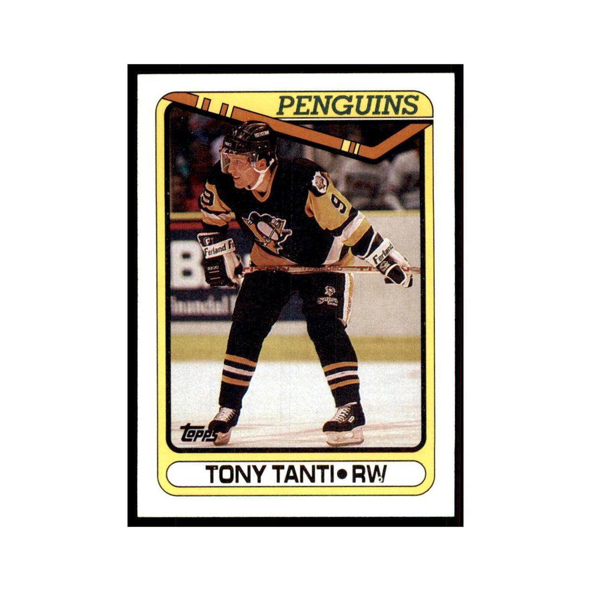 1990 Topps Tony Tanti Hockey Cards #157