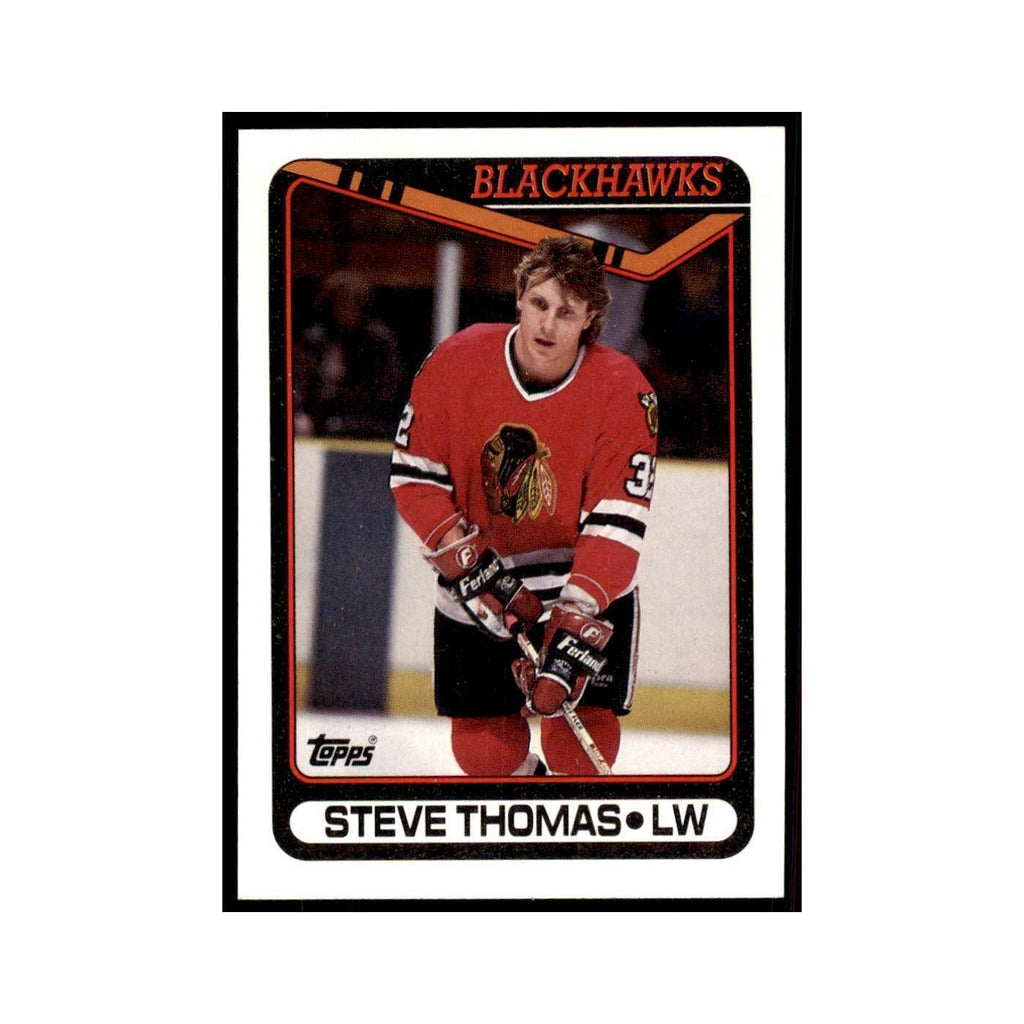 1990 Topps Steve Thomas Hockey Cards #92