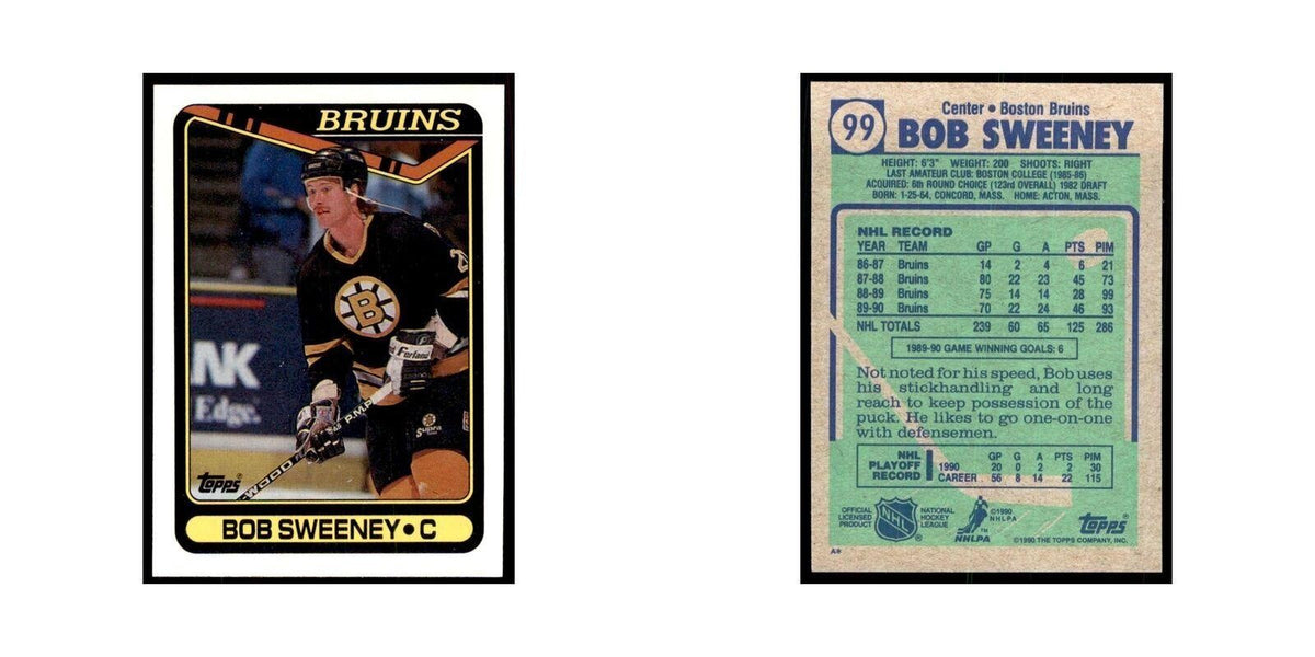 1990 Topps Bob Sweeney Hockey Cards #99