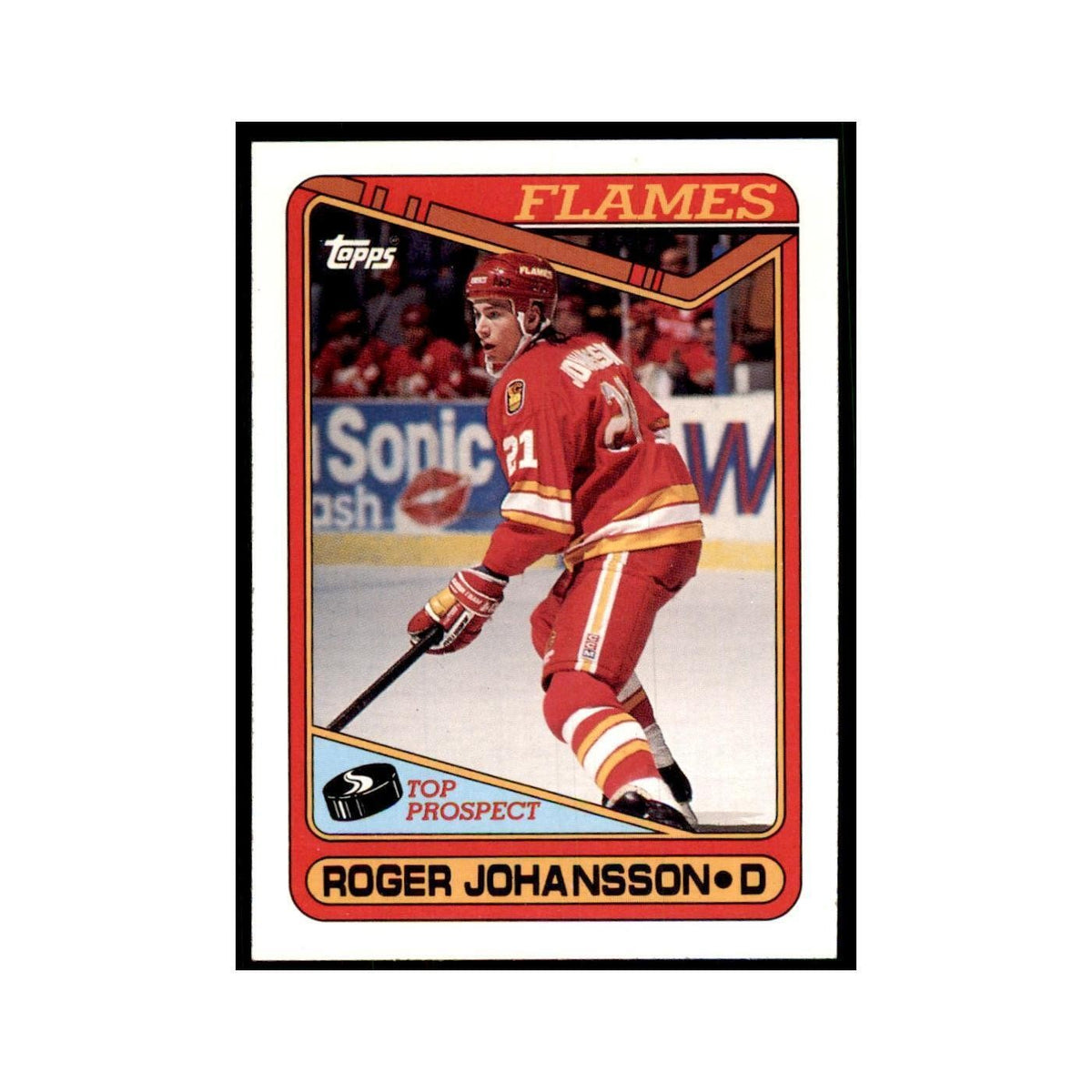 1990 Topps Roger Johansson Hockey Cards #96