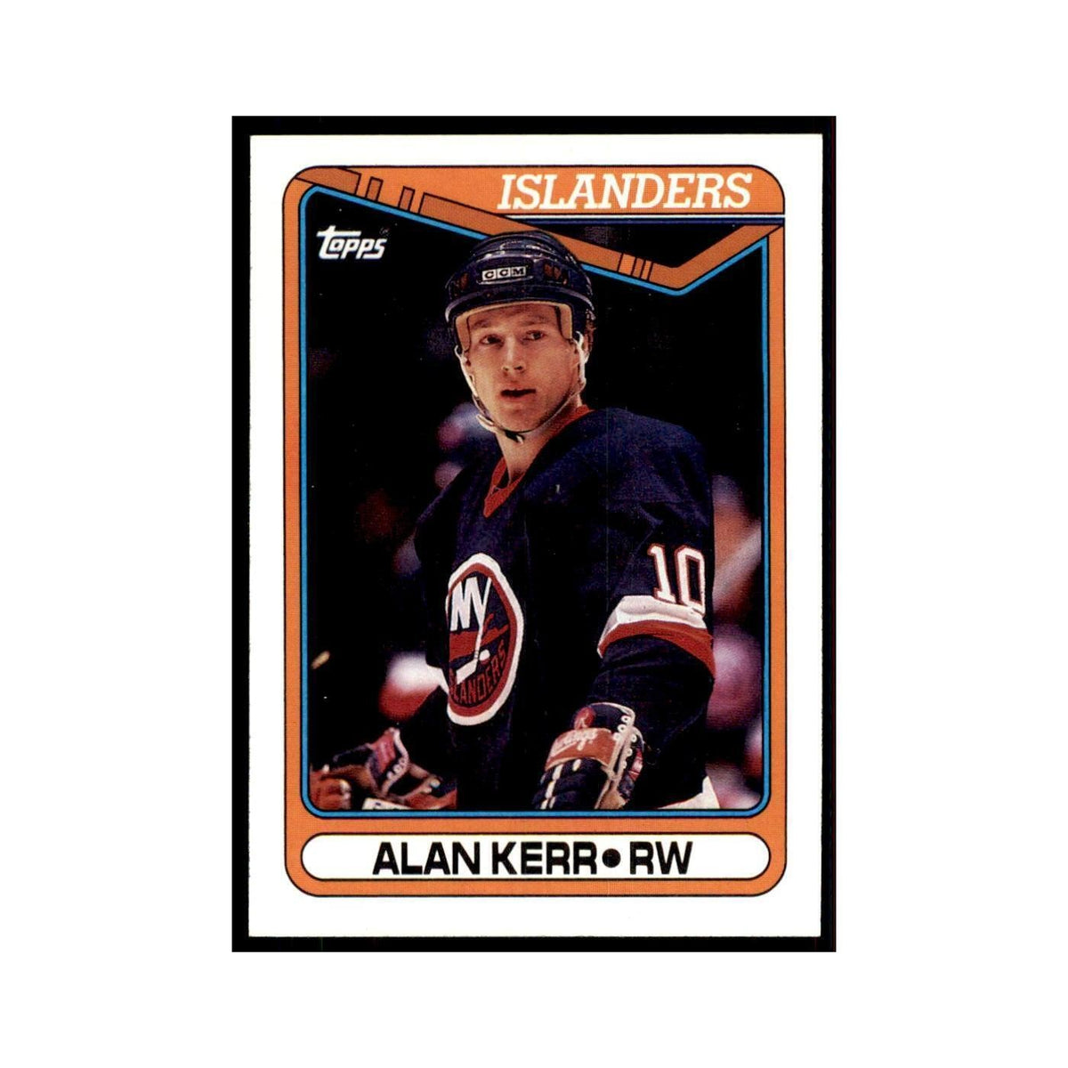 1990 Topps Alan Kerr Hockey Cards #50