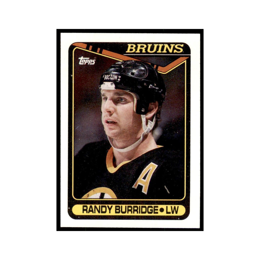 1990 Topps Randy Burridge Hockey Cards #190