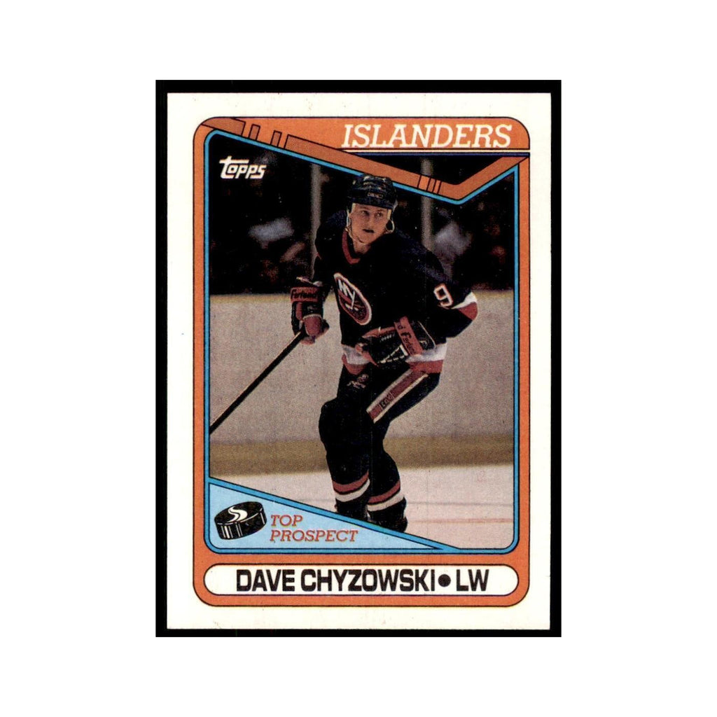 1990 Topps Dave Chyzowski Hockey Cards #146