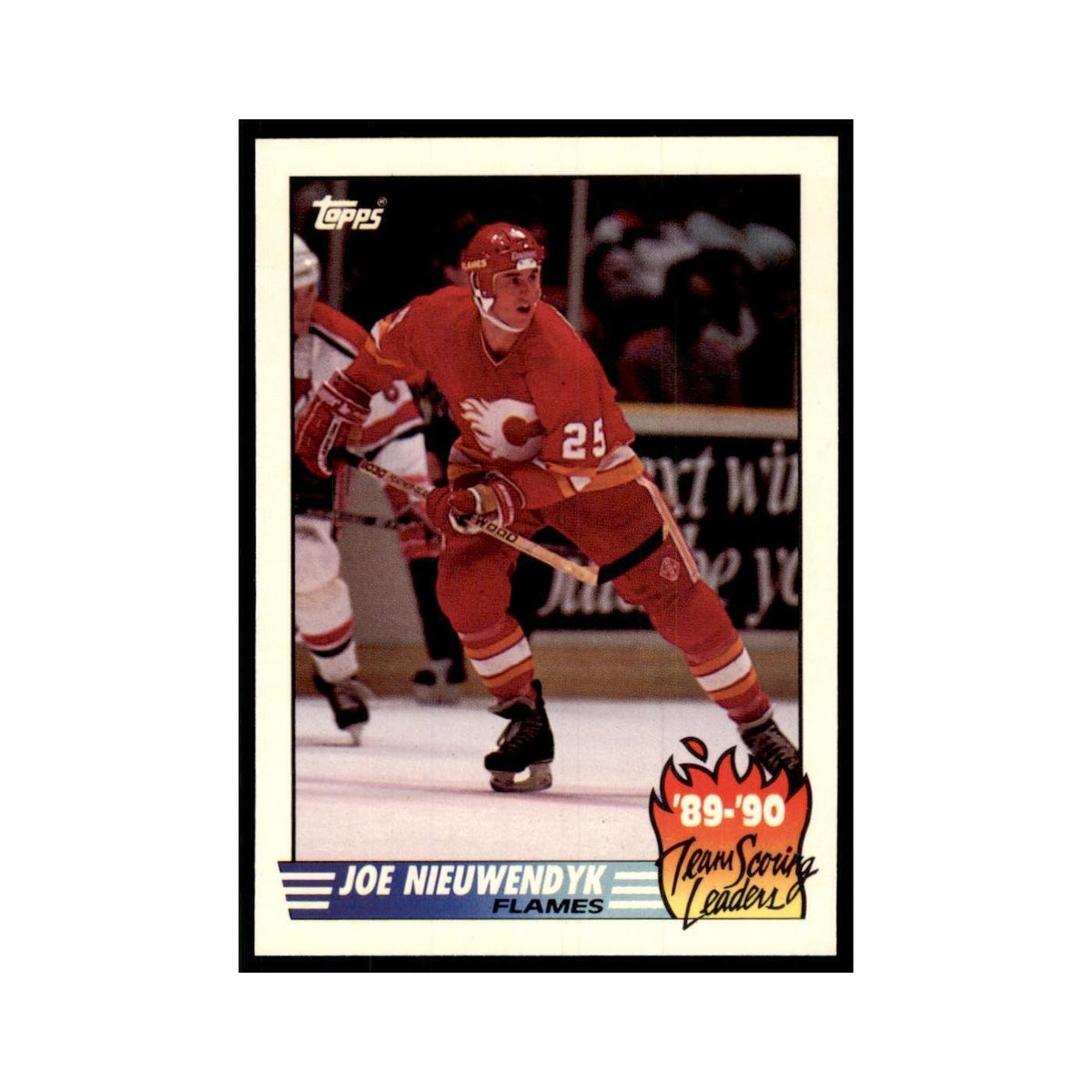 1990 Topps Joe Nieuwendyk Hockey Cards #8