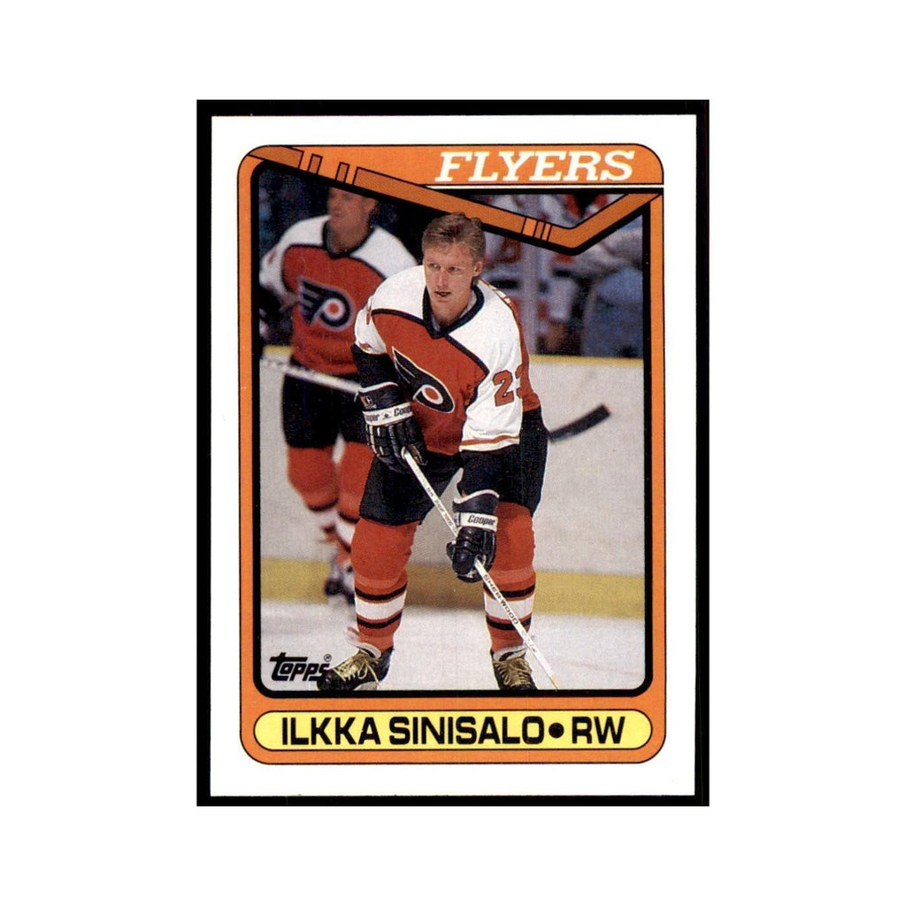 1990 Topps Ilkka Sinisalo Hockey Cards #152