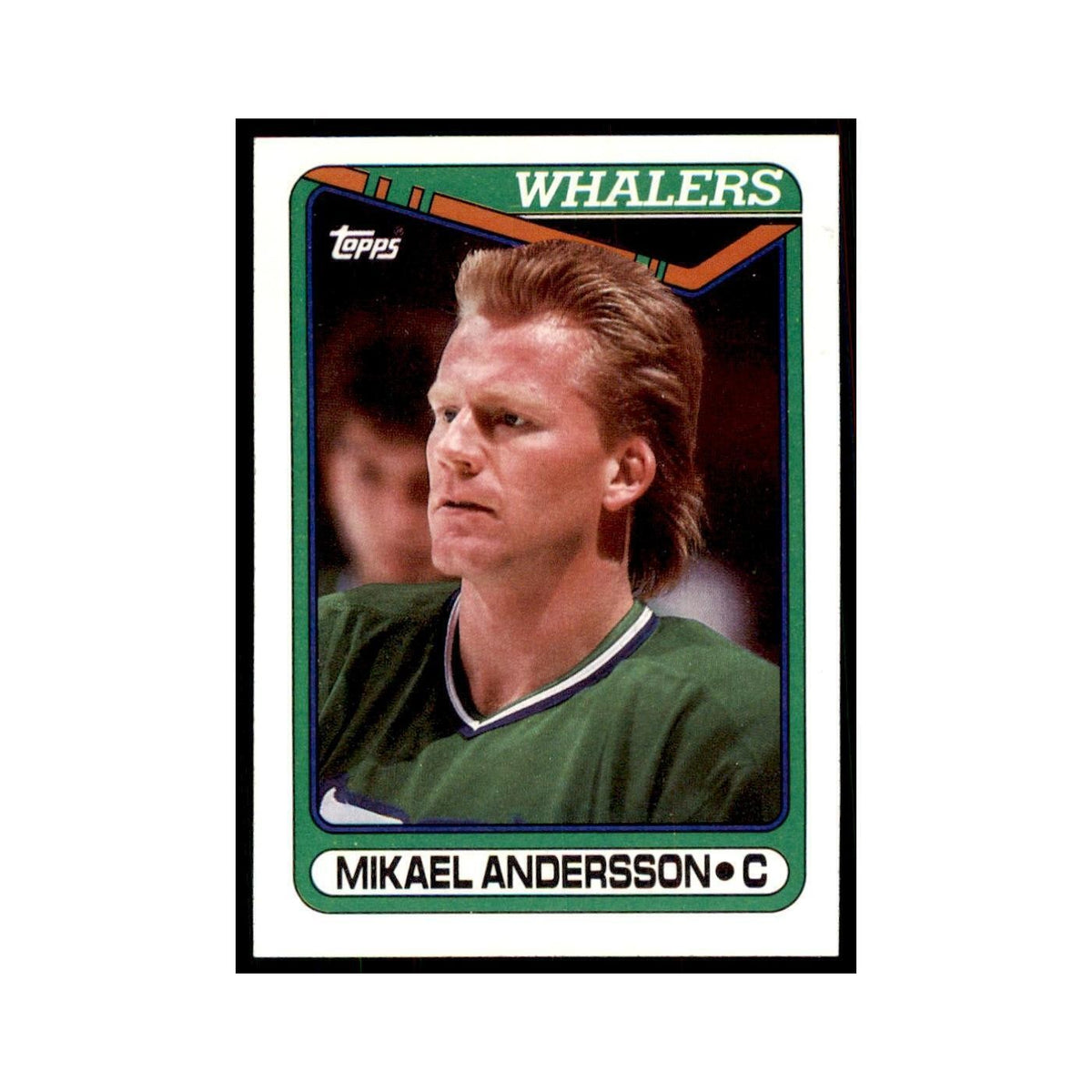 1990 Topps Mikael Andersson Hockey Cards #35