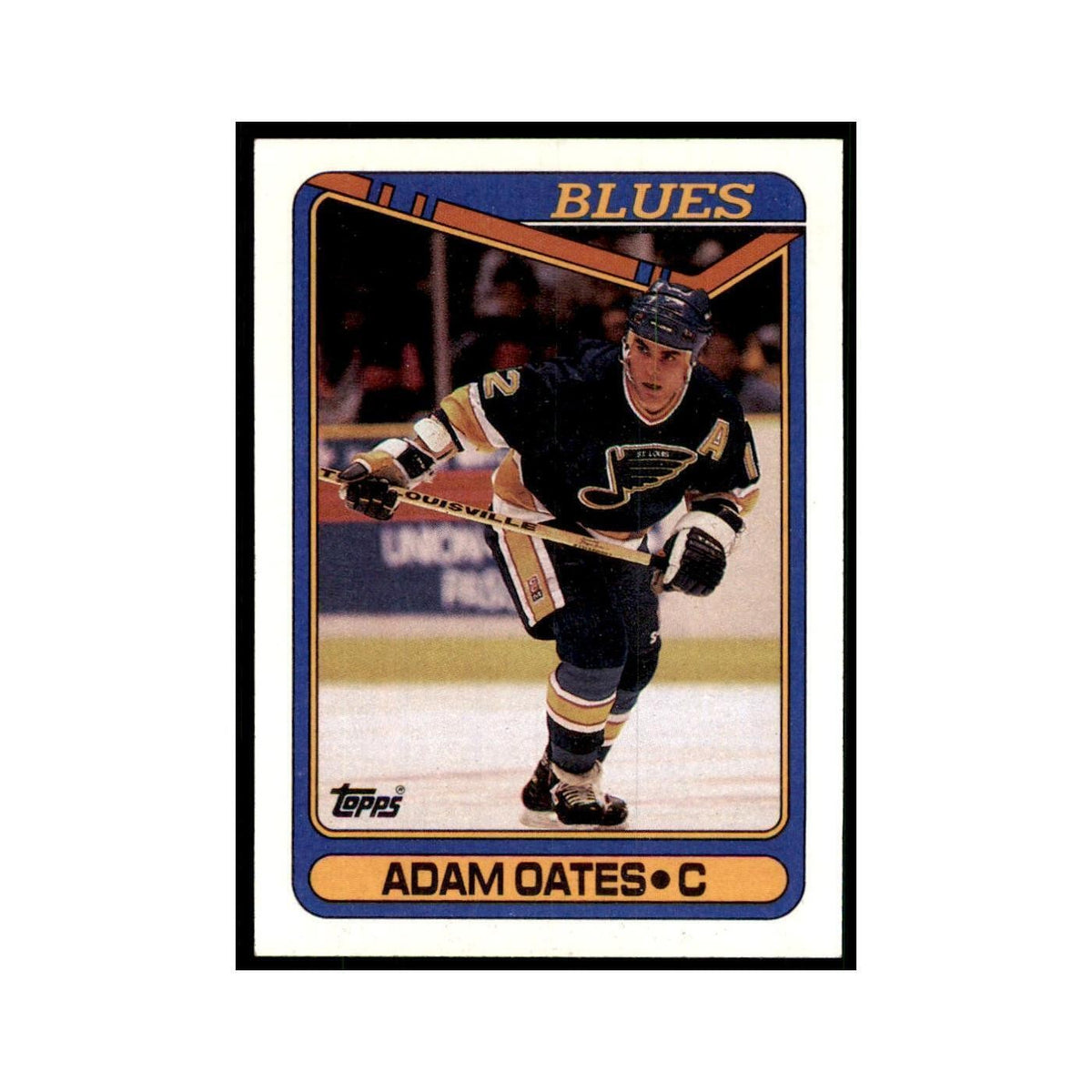 1990 Topps Adam Oates Hockey Cards #149