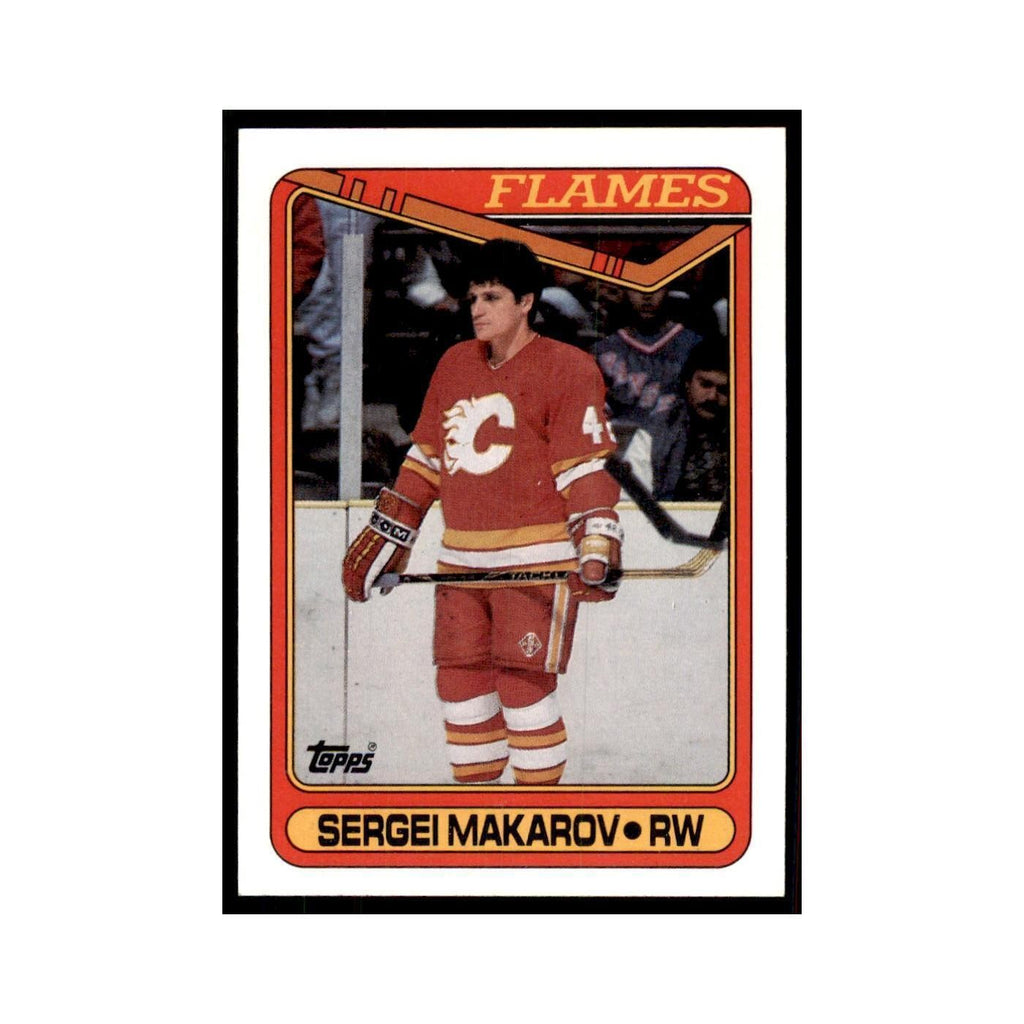 1990 Topps Sergei Makarov Hockey Cards #60