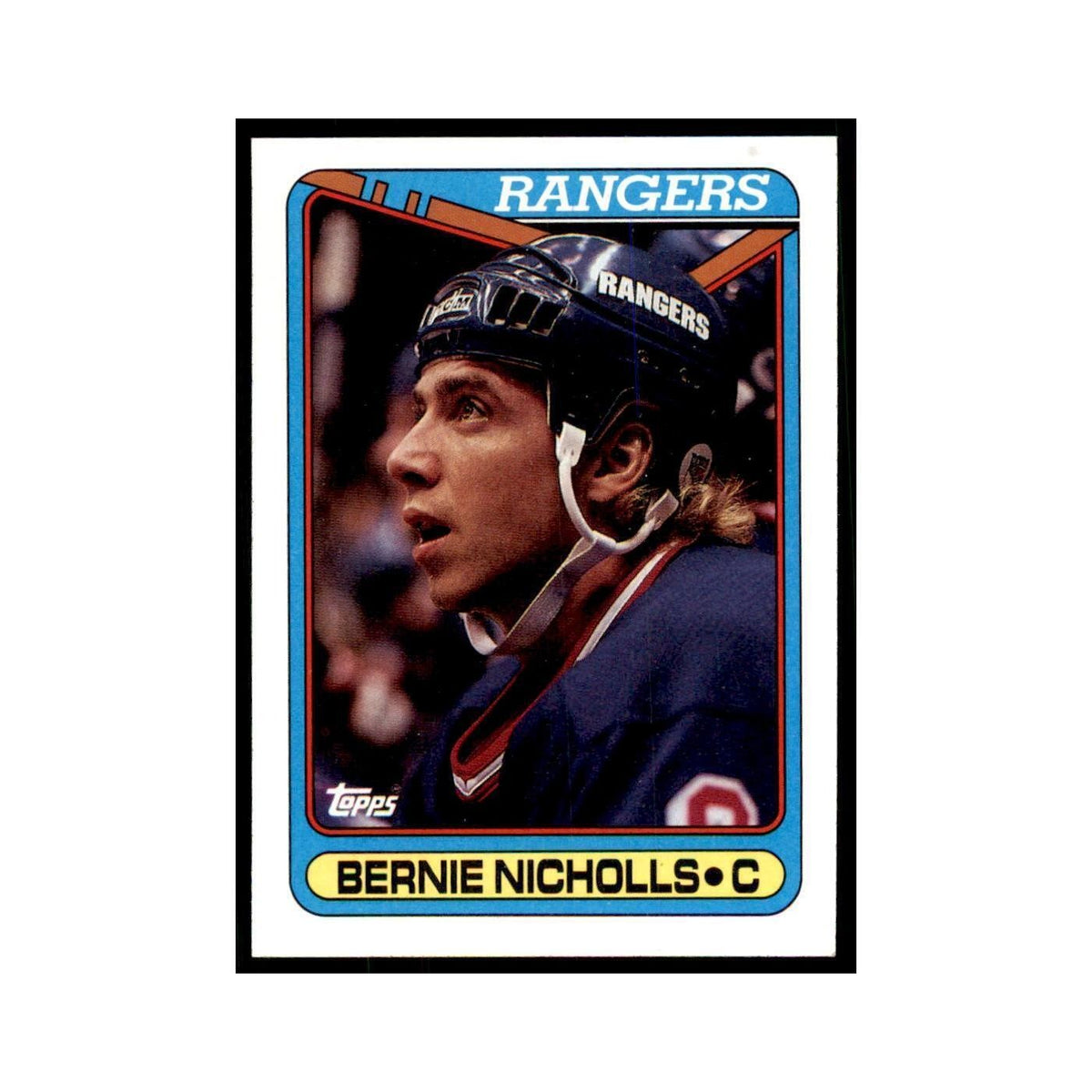 1990 Topps Bernie Nicholls Hockey Cards #13