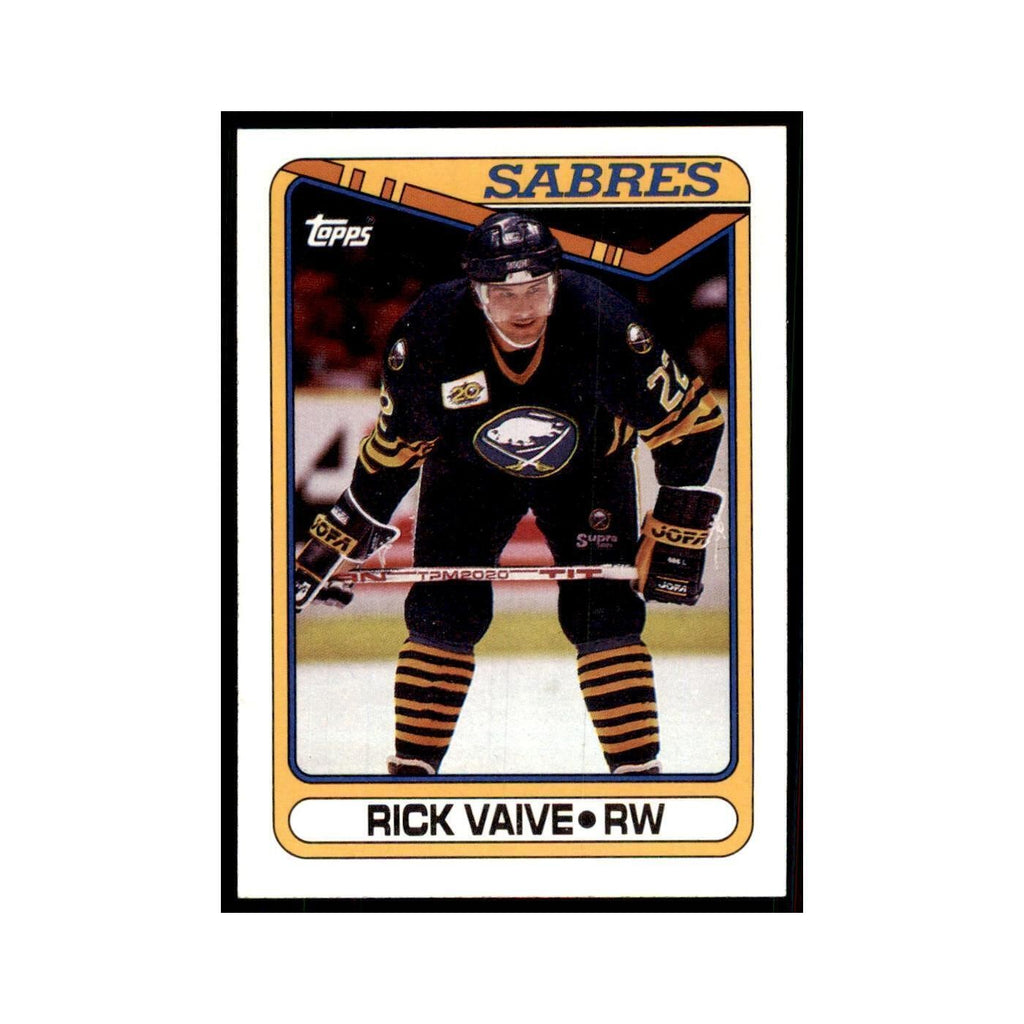 1990 Topps Rick Vaive Hockey Cards #148