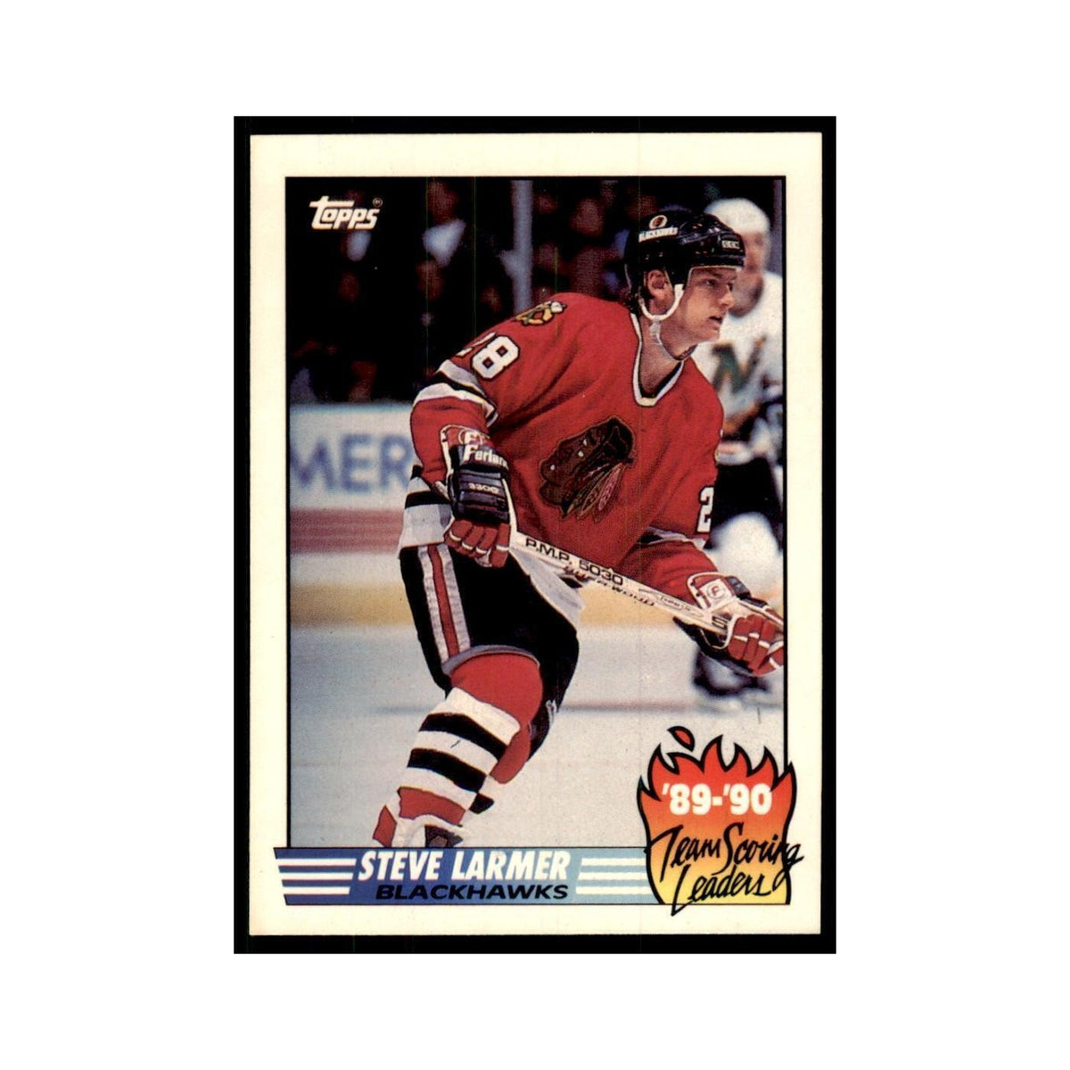 1990 Topps Steve Larmer Hockey Cards #1