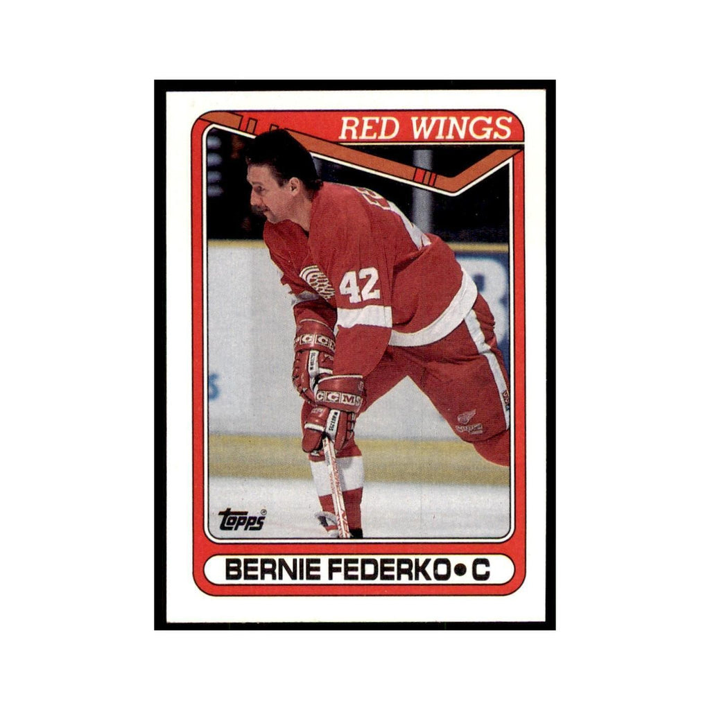 1990 Topps Bernie Federko Hockey Cards #191