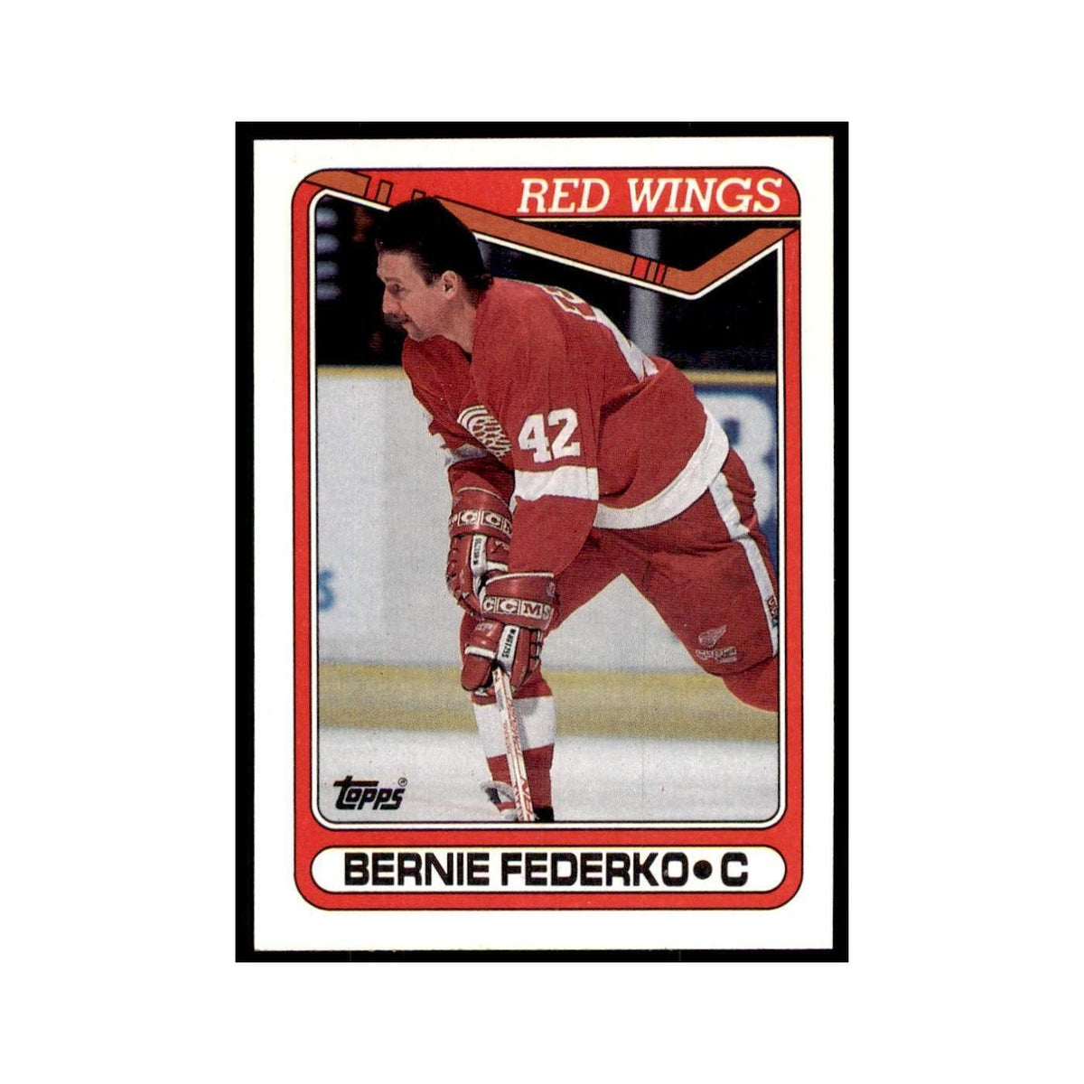 1990 Topps Bernie Federko Hockey Cards #191
