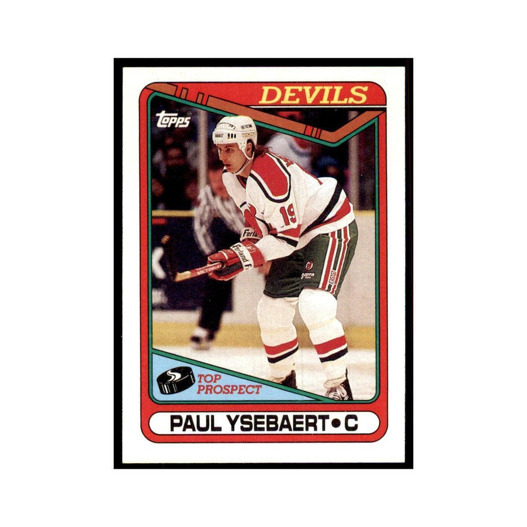 1990 Topps Paul Ysebaert Hockey Cards #49