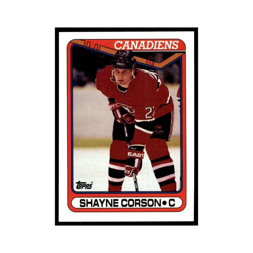 1990 Topps Shayne Corson Hockey Cards #58