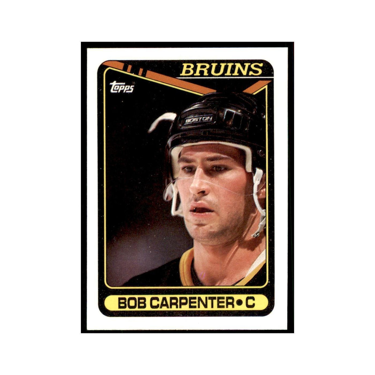 1990 Topps Bob Carpenter Hockey Cards #139