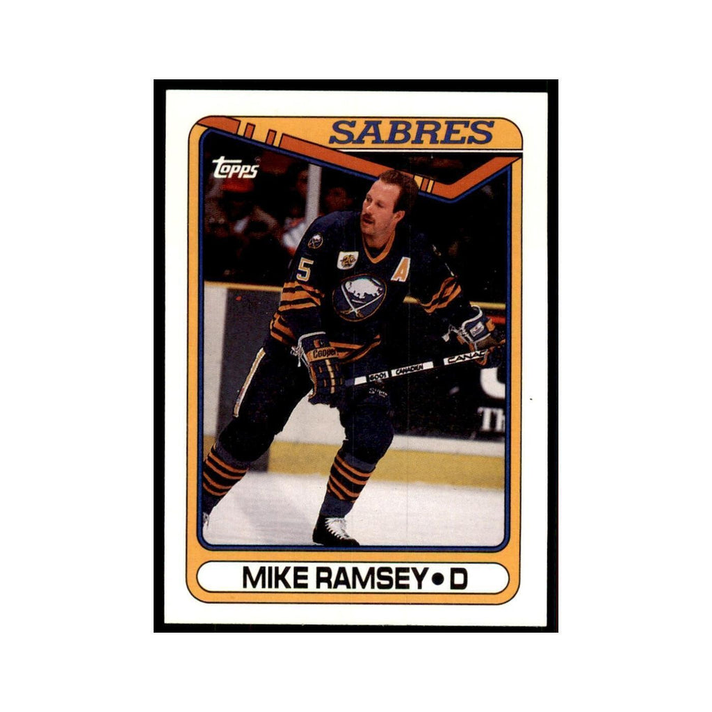 1990 Topps Mike Ramsey Hockey Cards #102