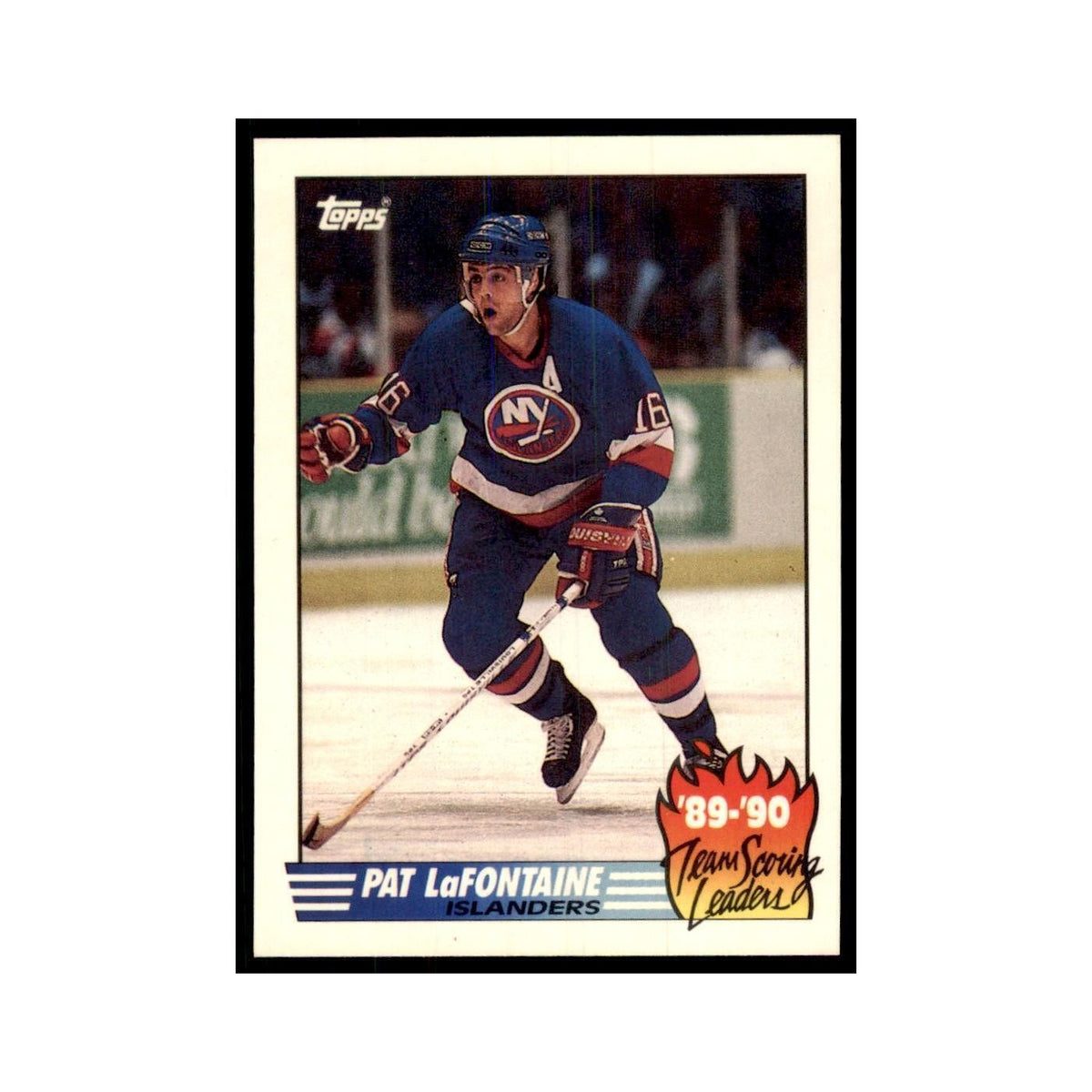 1990 Topps Pat LaFontaine Hockey Cards #10