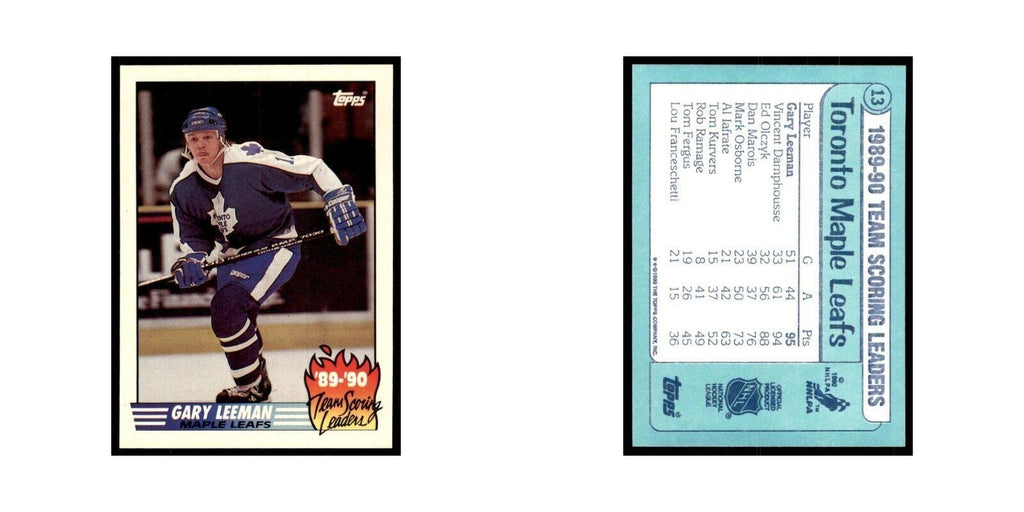 1990 Topps Gary Leeman Hockey Cards #13