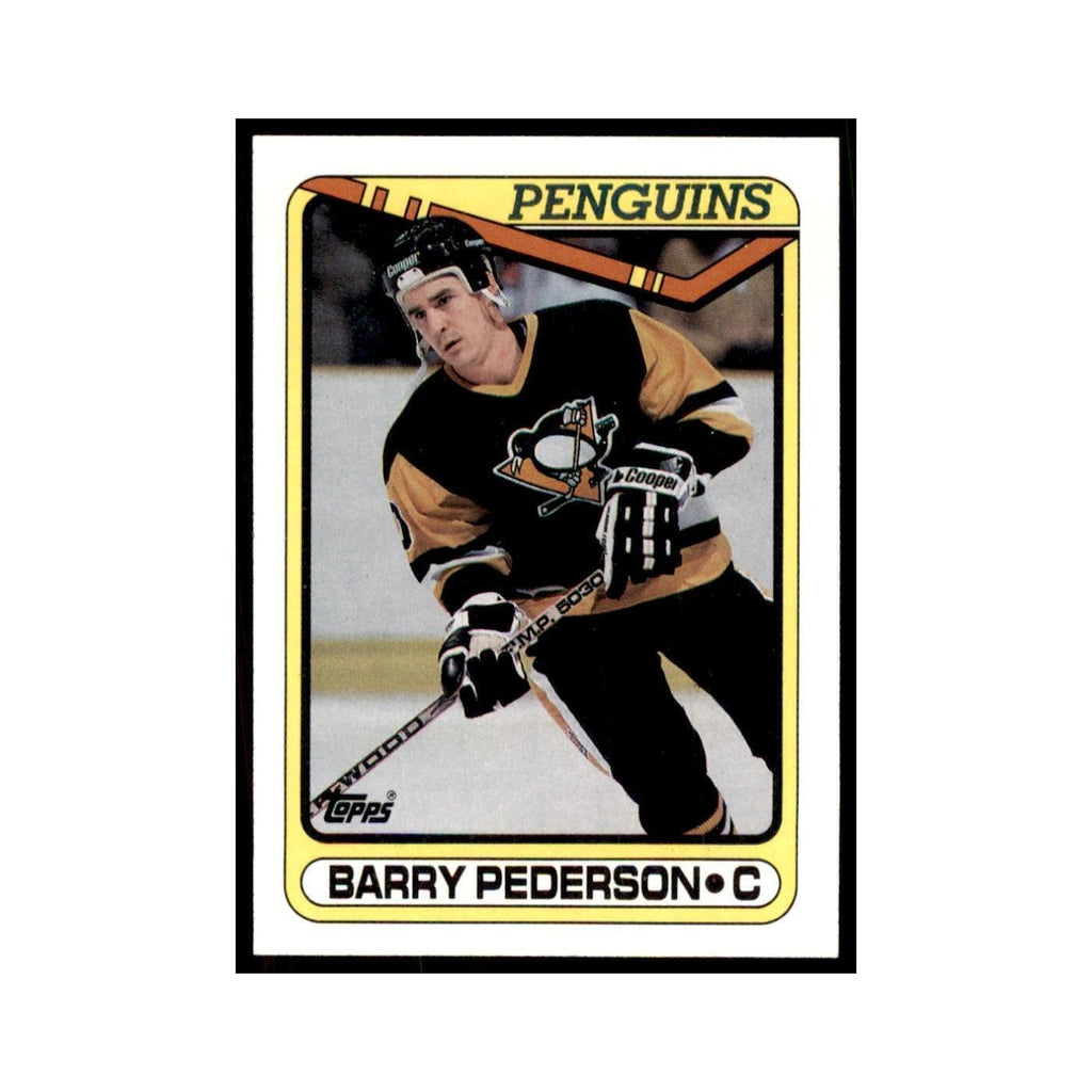 1990 Topps Barry Pederson Hockey Cards #134