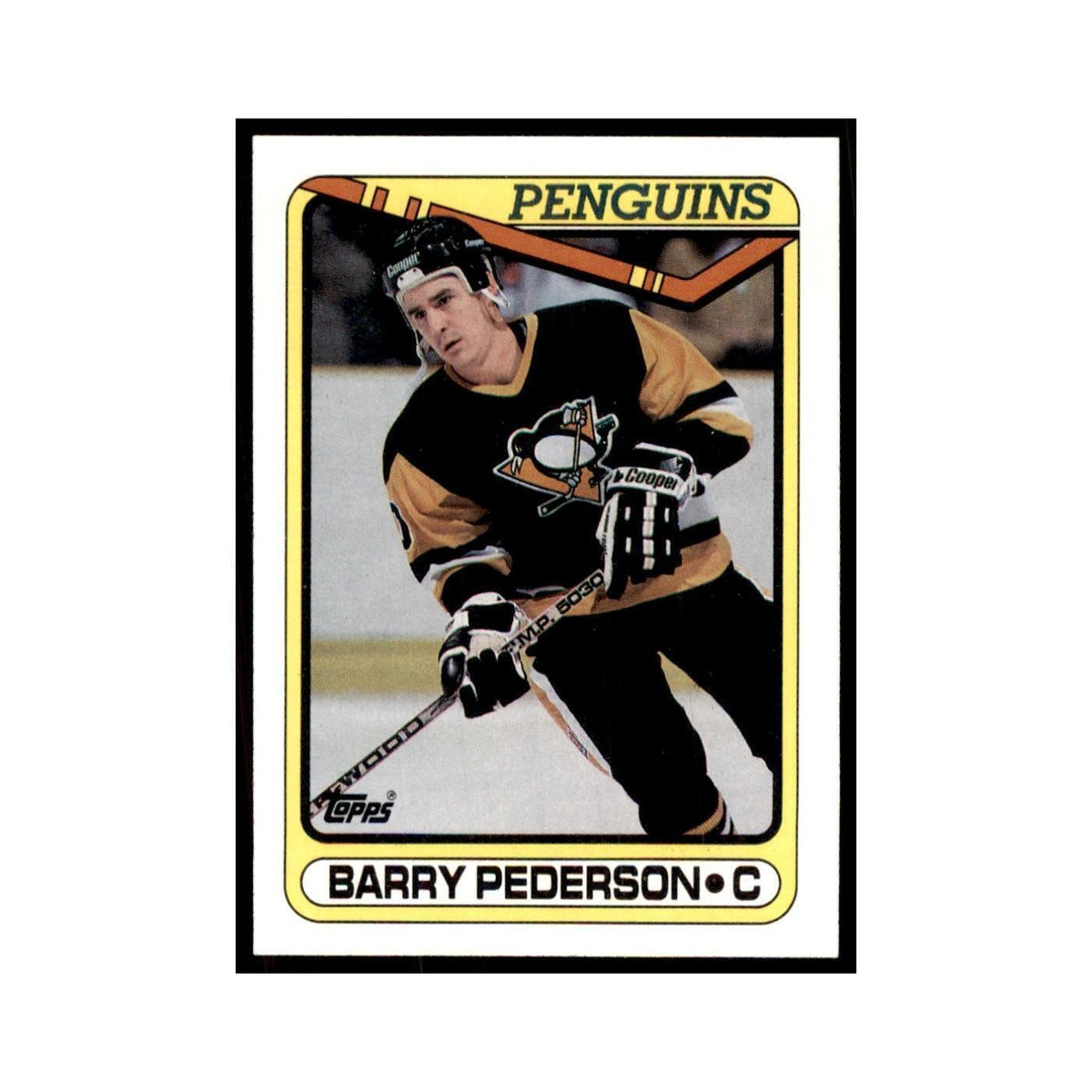 1990 Topps Barry Pederson Hockey Cards #134