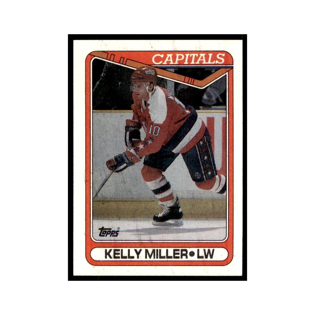 1990 Topps Kelly Miller Hockey Cards #81