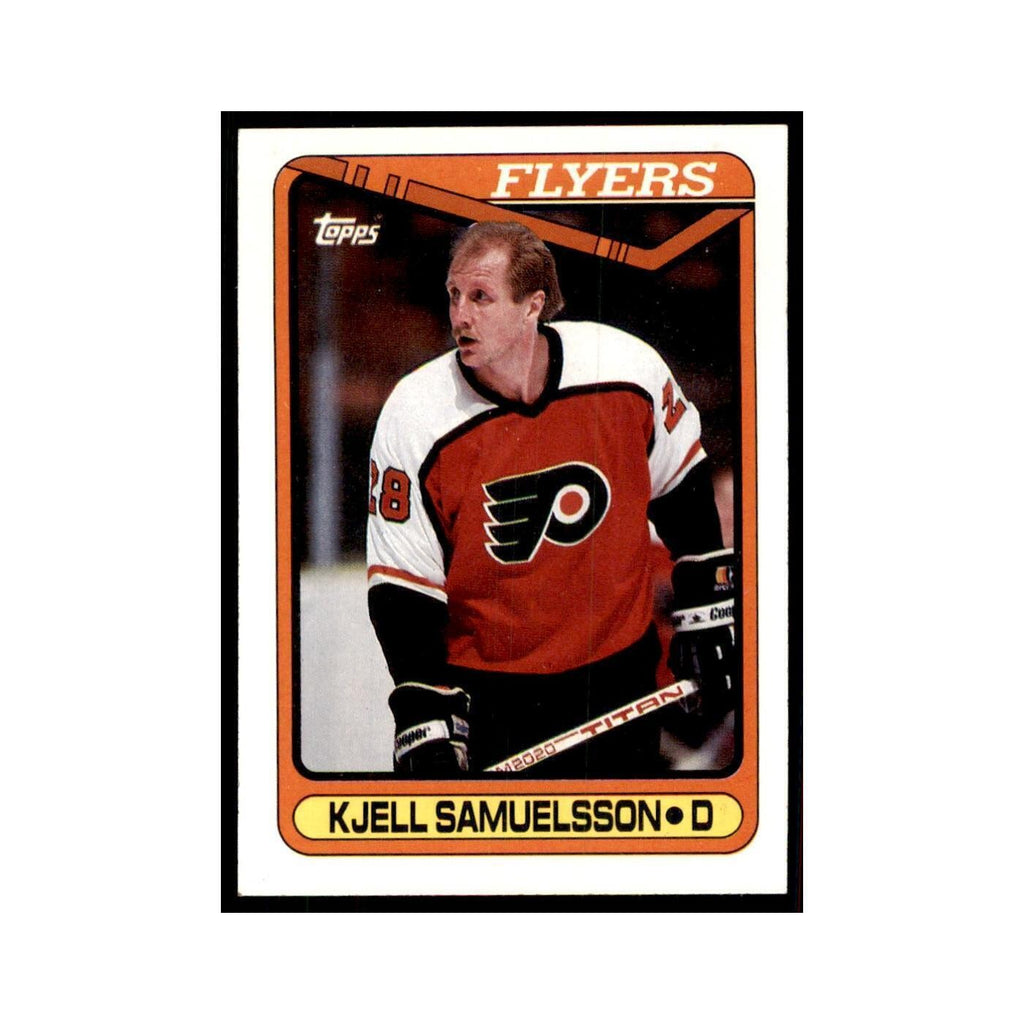1990 Topps Kjell Samuelsson Hockey Cards #61