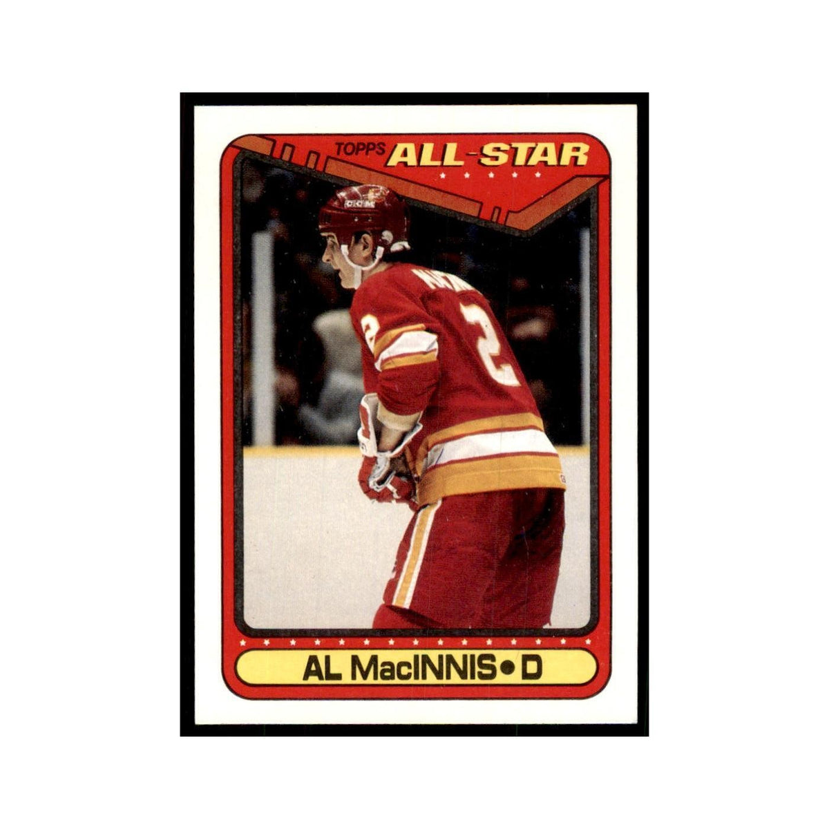 1990 Topps Al MacInnis Hockey Cards #197