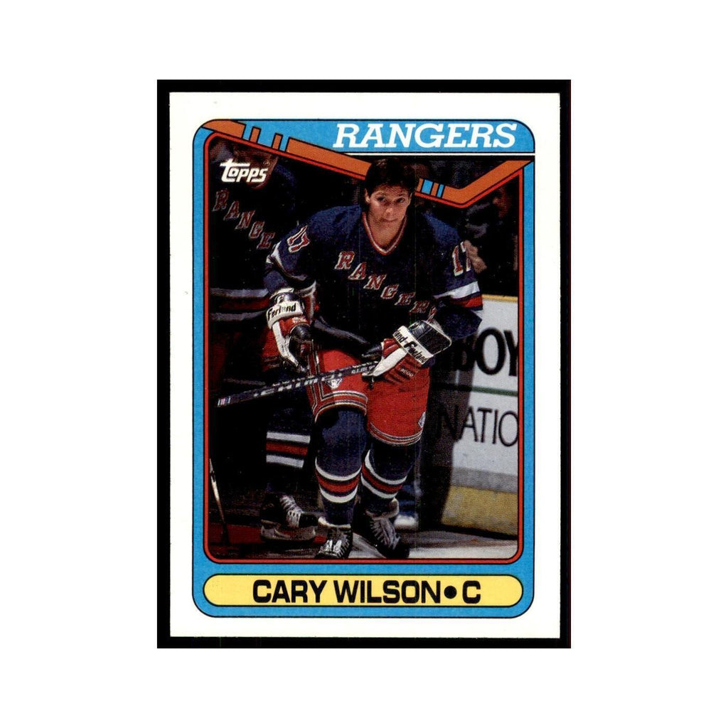 1990 Topps Carey Wilson Hockey Cards #54