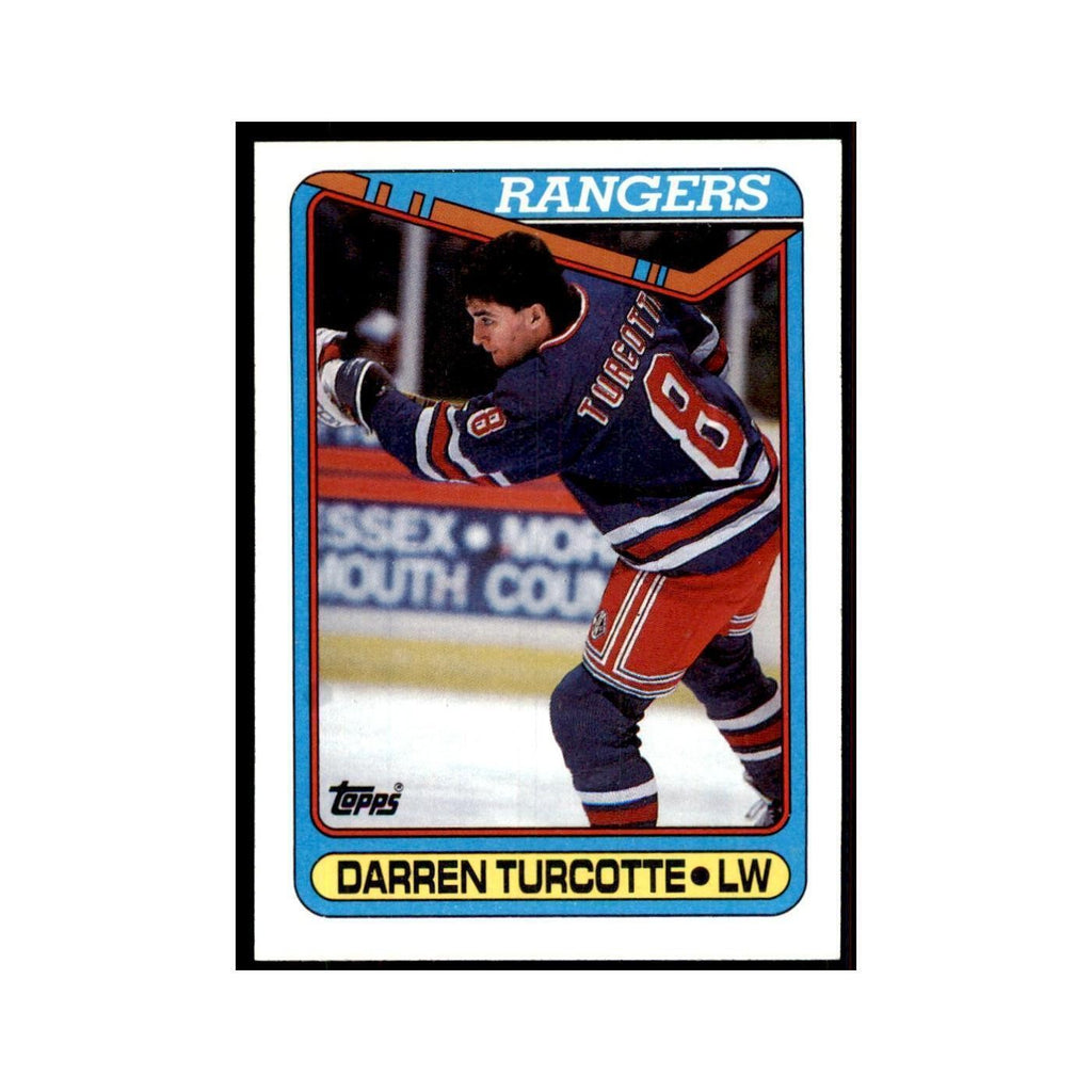 1990 Topps Darren Turcotte Hockey Cards #48