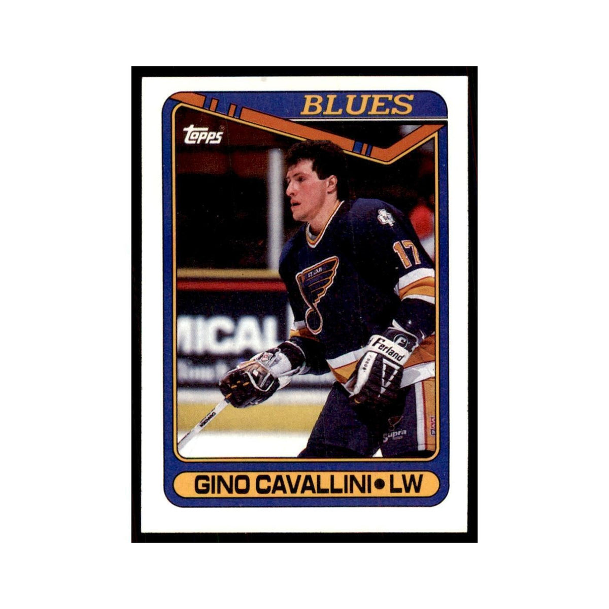 1990 Topps Gino Cavallini Hockey Cards #36
