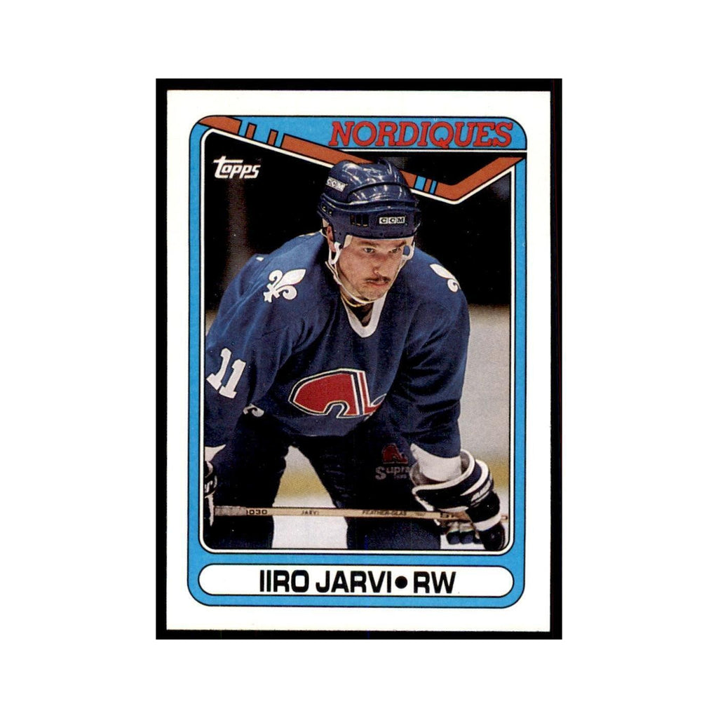 1990 Topps Iiro Jarvi Hockey Cards #52