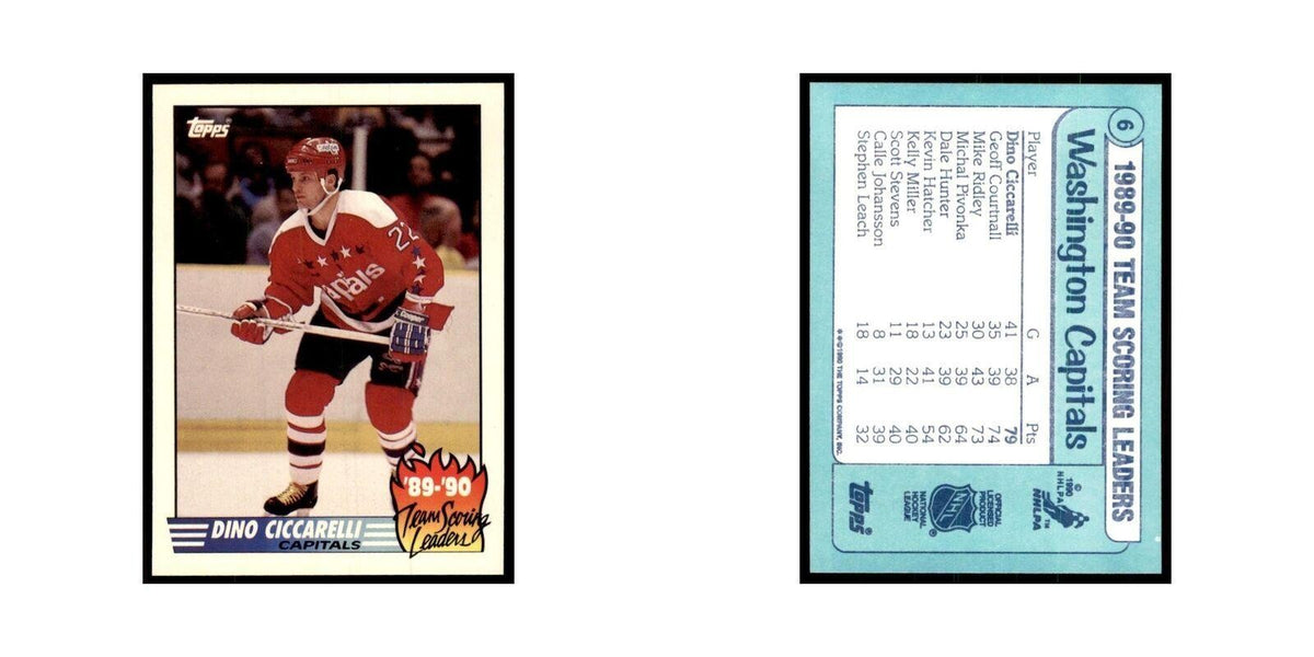 1990 Topps Dino Ciccarelli Hockey Cards #6