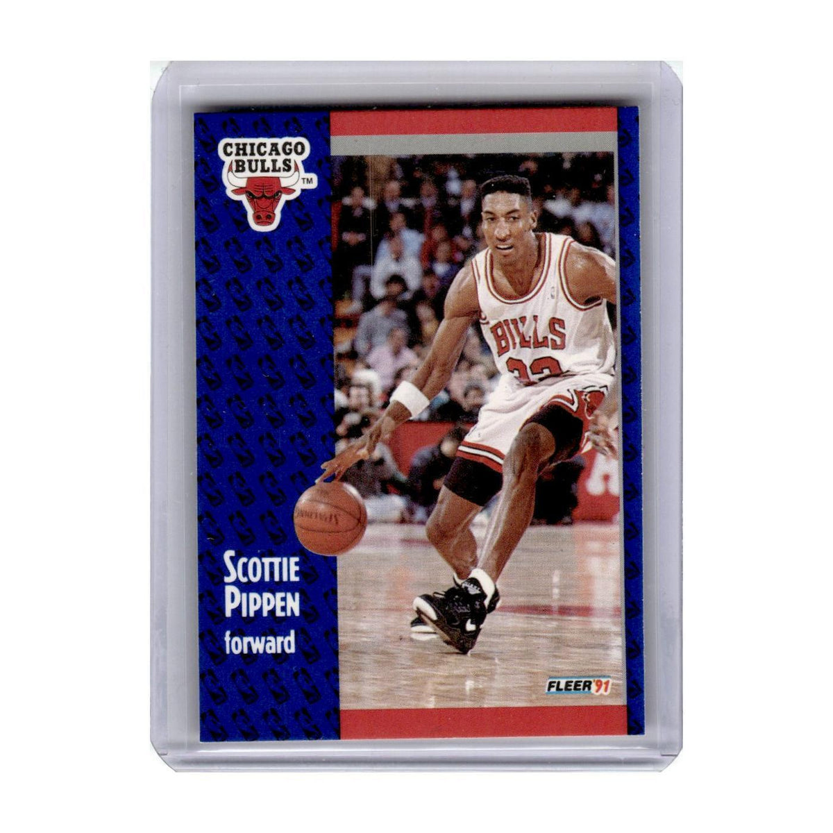 1991 Fleer Scottie Pippen Bulls #33