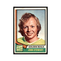 1974 O-Pee-Chee John Stewart RC (Damaged) California Golden Seals #175
